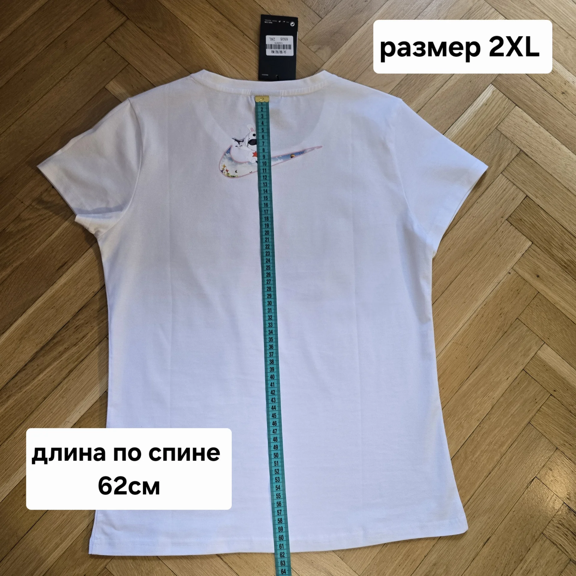 Женская футболка Nike (хлопок) - миниатюра 10