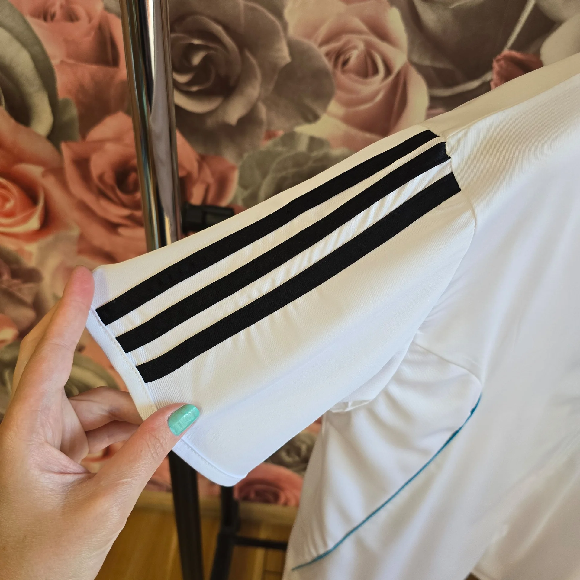 Мужская футболка с молнией Adidas - миниатюра 3