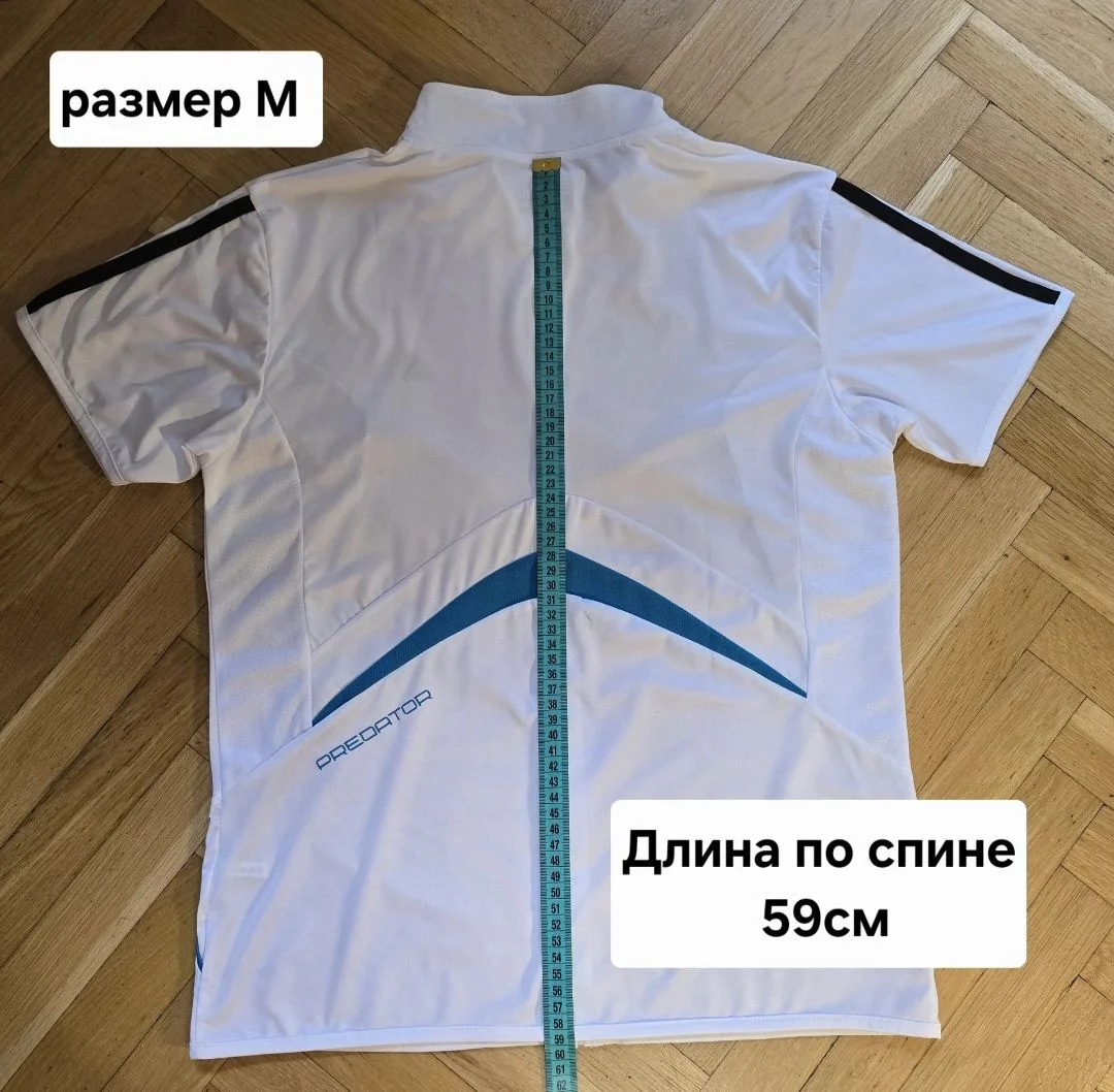 Мужская футболка с молнией Adidas - миниатюра 15