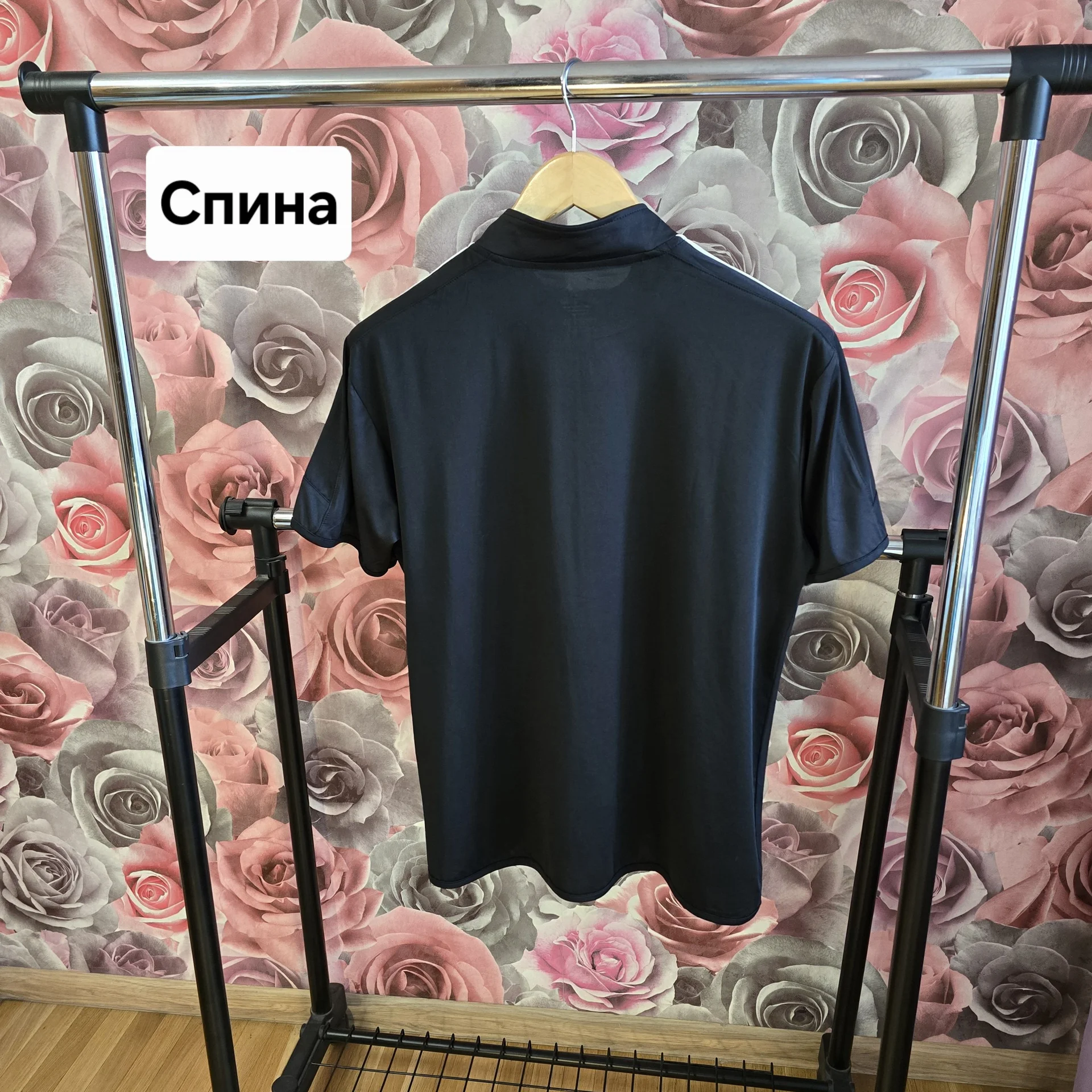 Мужская футболка с молнией - миниатюра 8