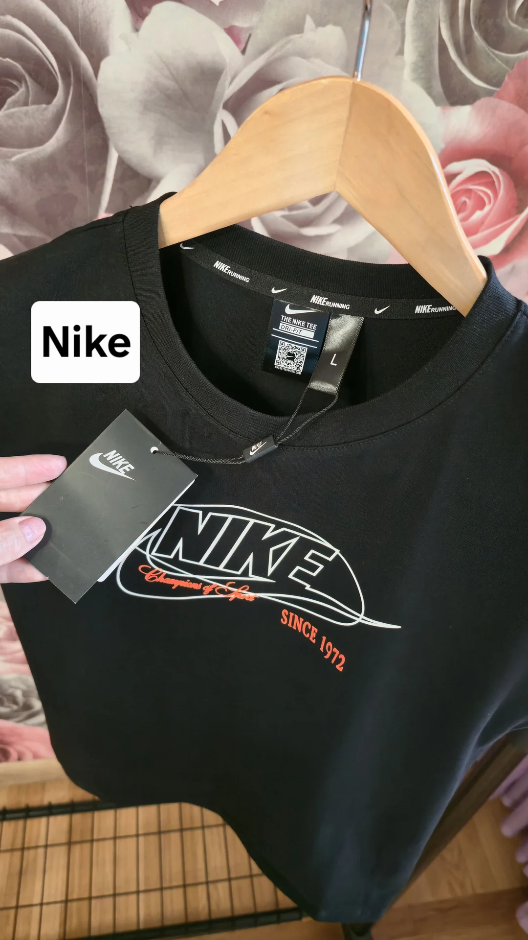 Женская футболка Nike (хлопок) - миниатюра 5