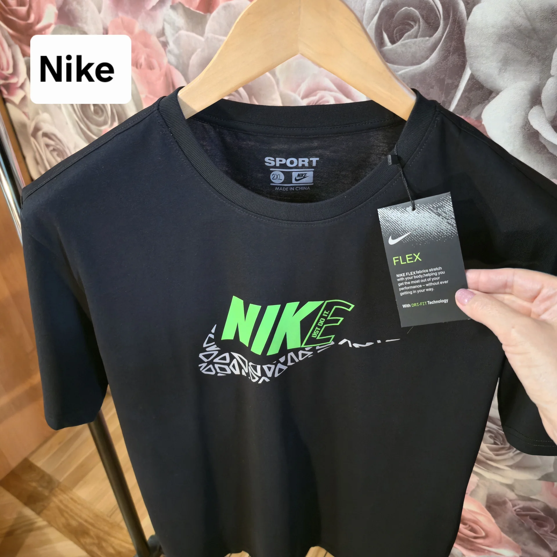 Мужская футболка Nike 2XL(50) - миниатюра 2