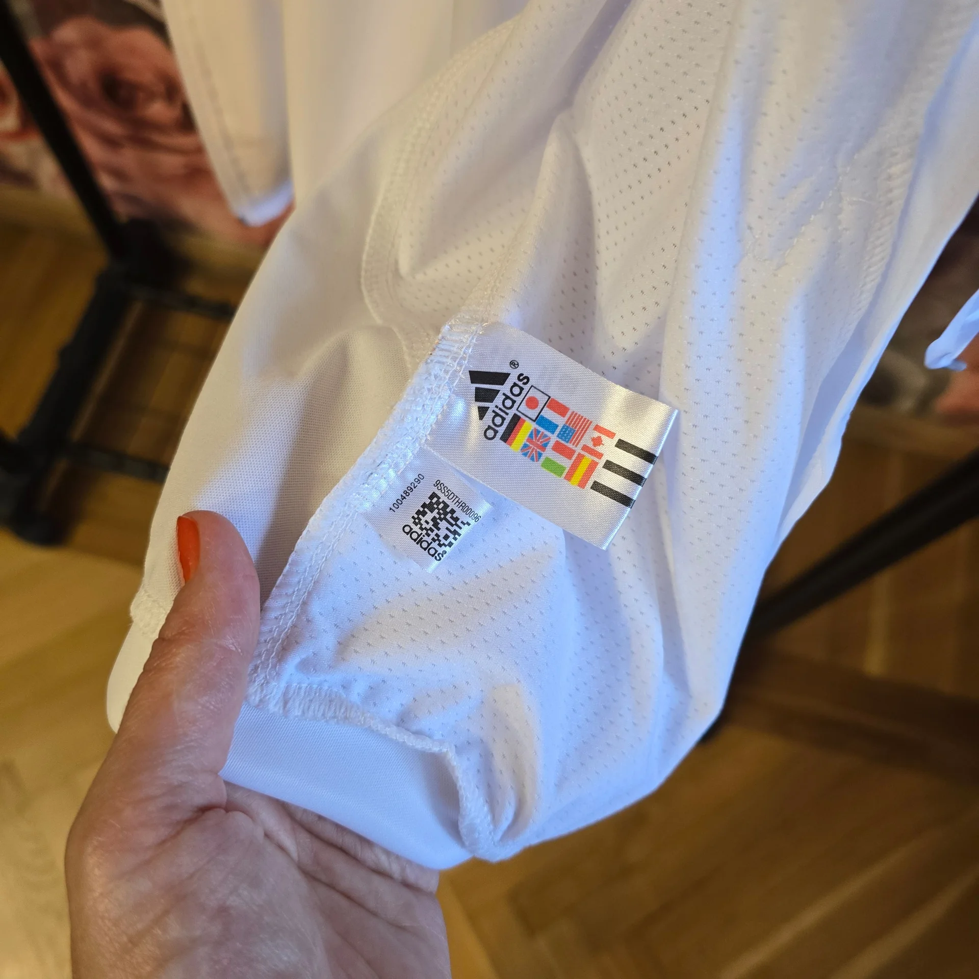 Женская майка с молнией Adidas - миниатюра 8