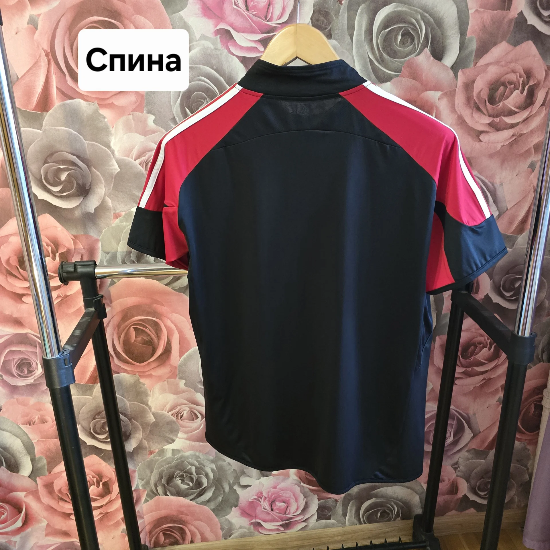Мужская футболка с молнией Adidas L(46-48) - миниатюра 10