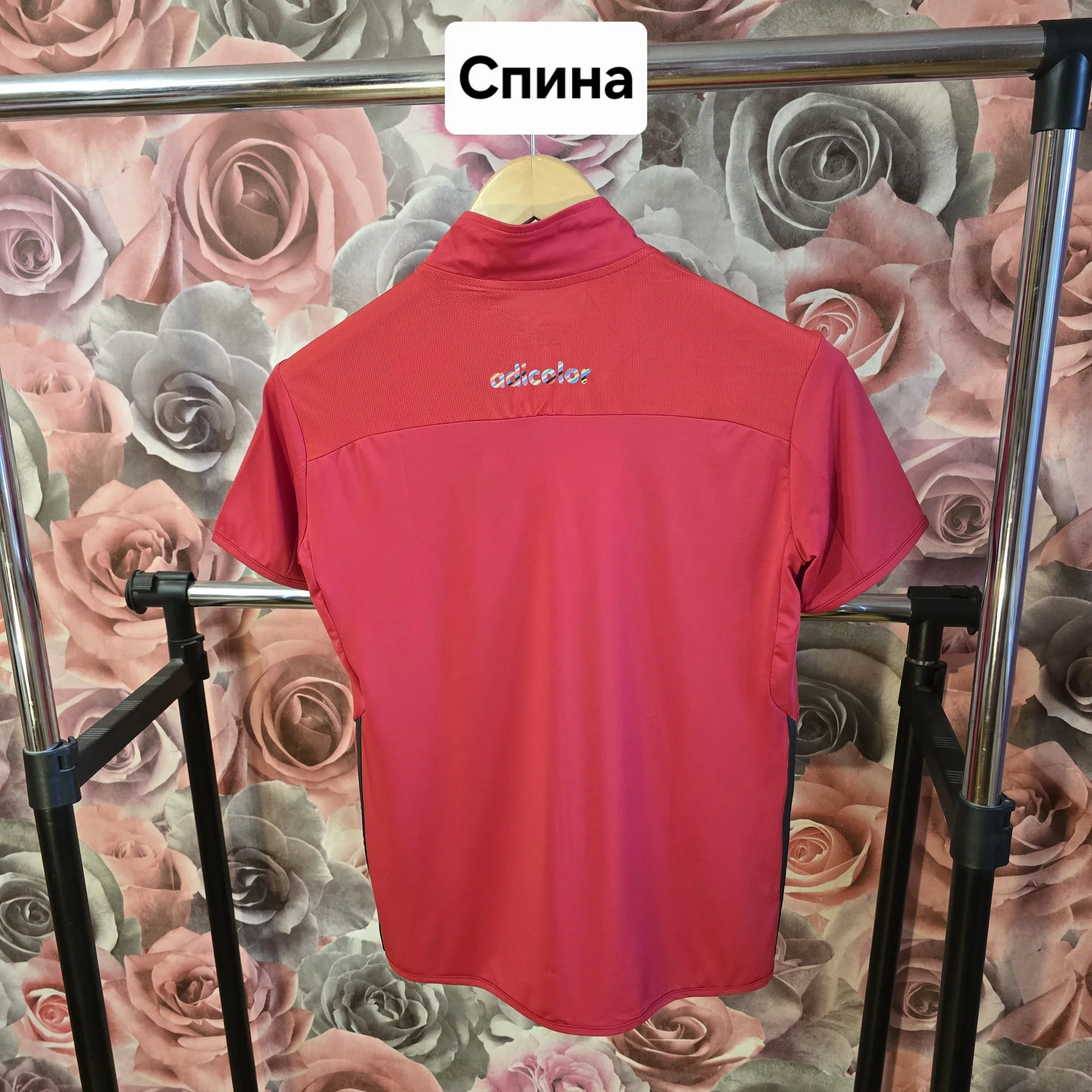 Женская футболка с молнией Adidas - миниатюра 10