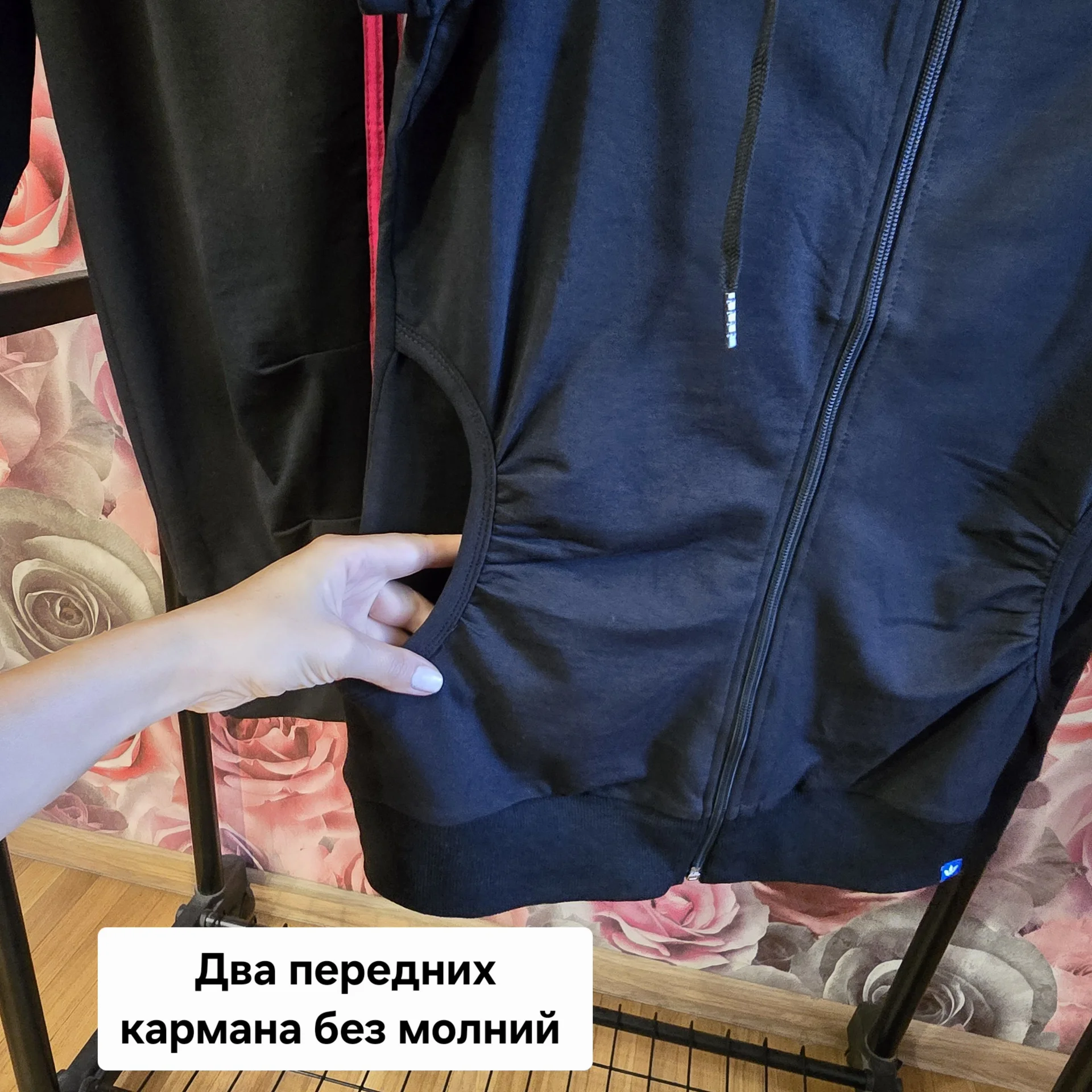 Женский костюм хлопок Adidas - миниатюра 6