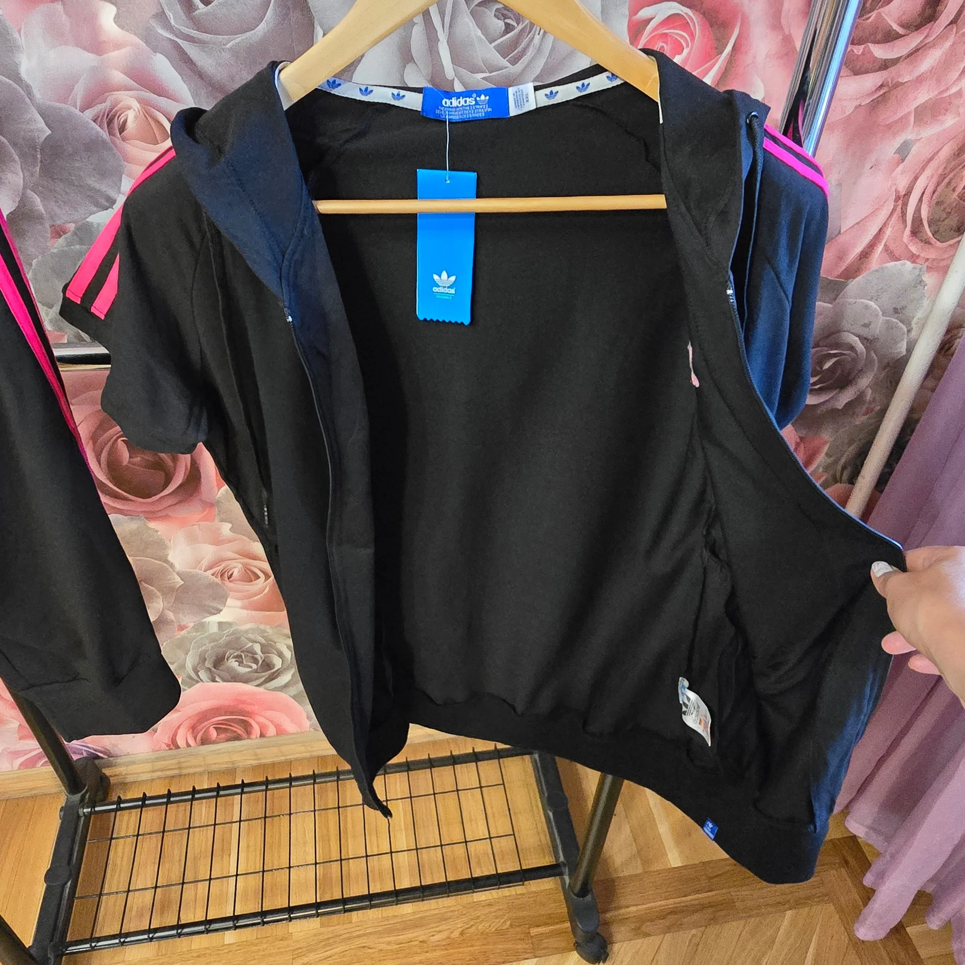 Женский костюм хлопок Adidas - миниатюра 8