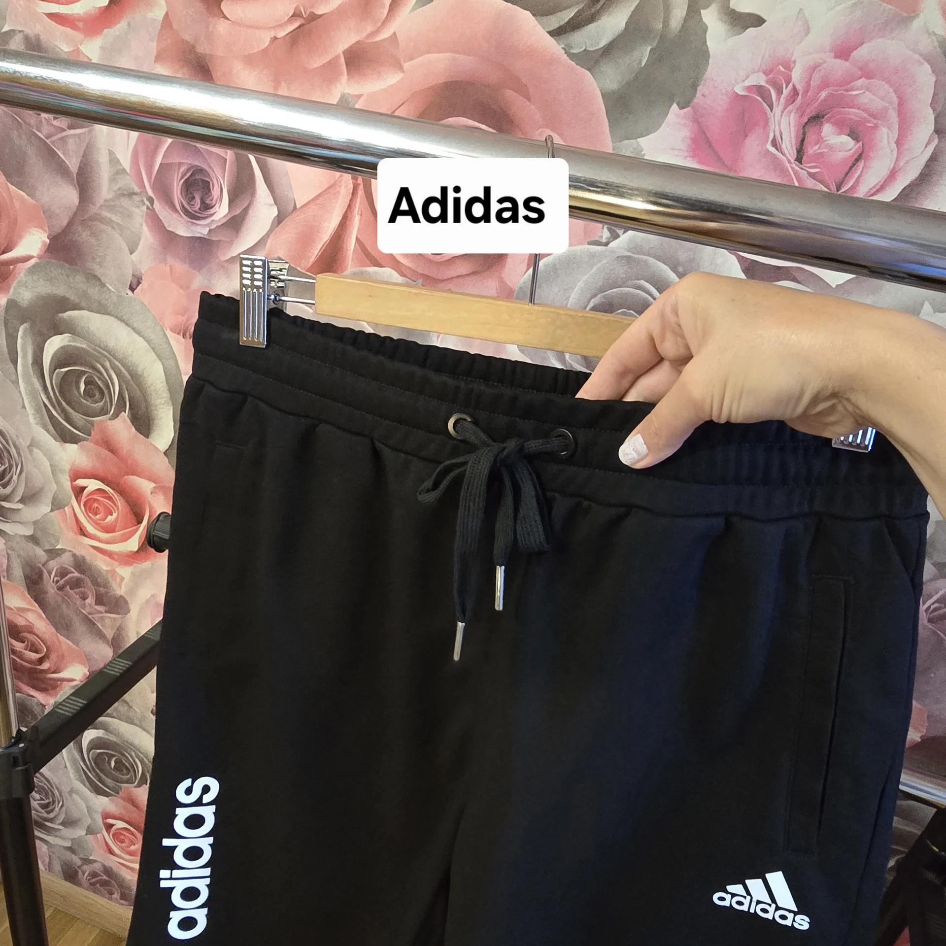 Мужские спортивные шорты Adidas (хлопок) - миниатюра 2