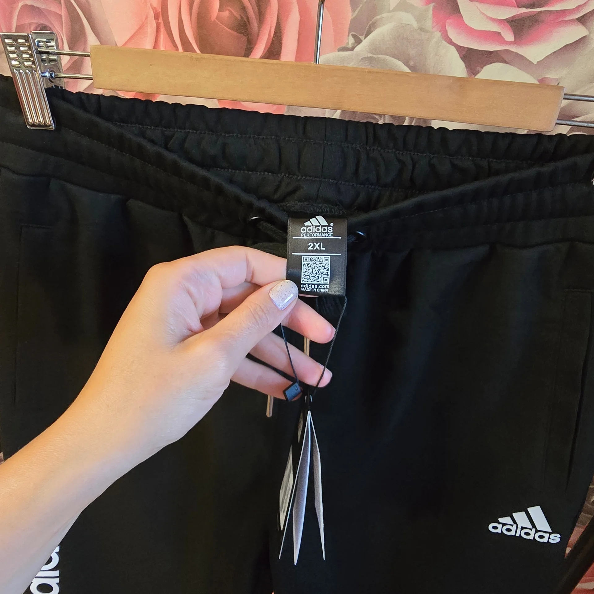 Мужские спортивные шорты Adidas (хлопок) - миниатюра 3