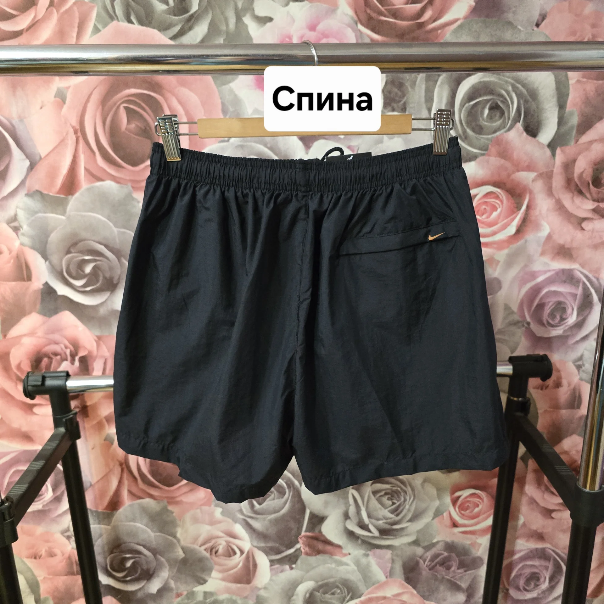 Мужские спортивные шорты Nike р.XL(50) - миниатюра 4