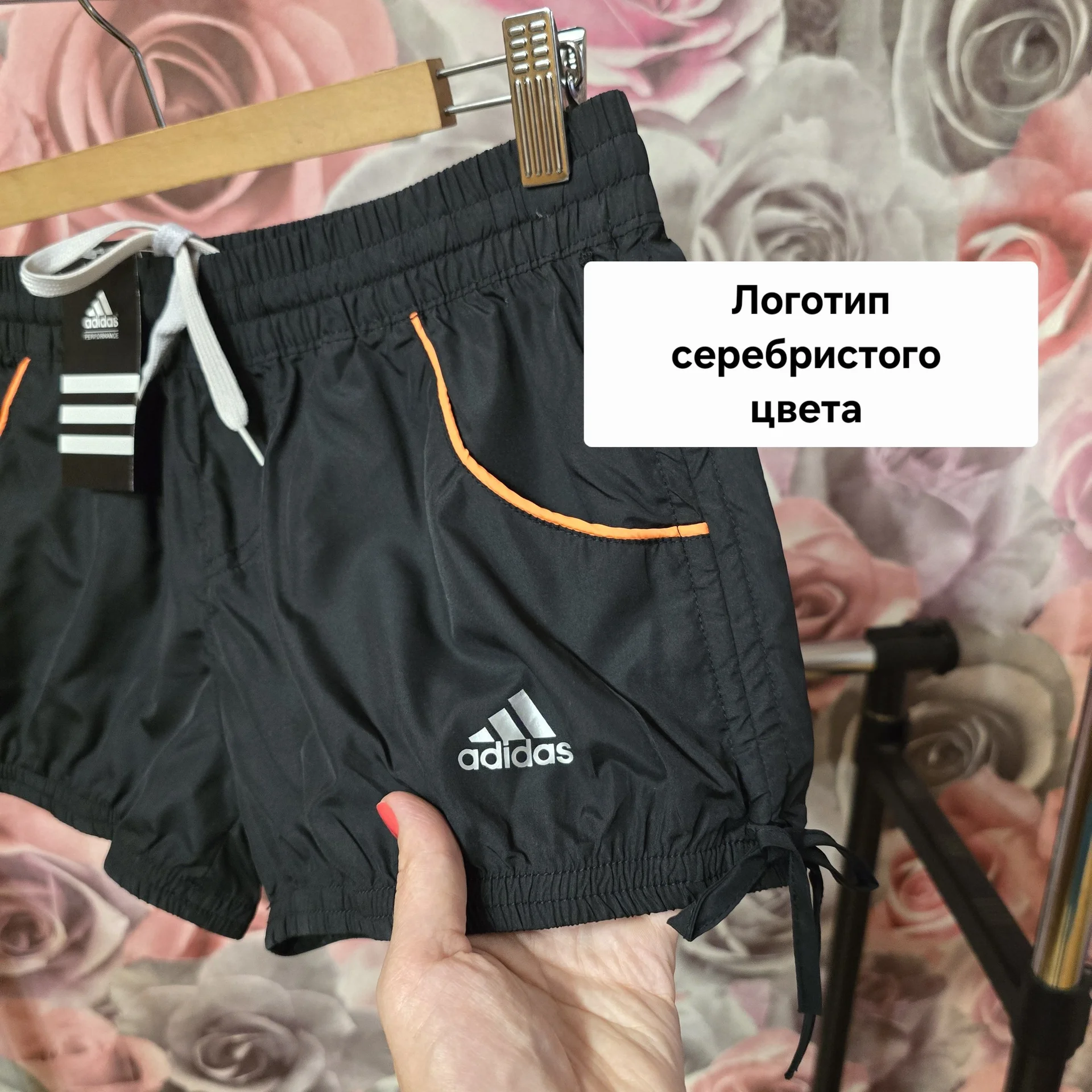 Женские летние шорты Adidas - миниатюра 4