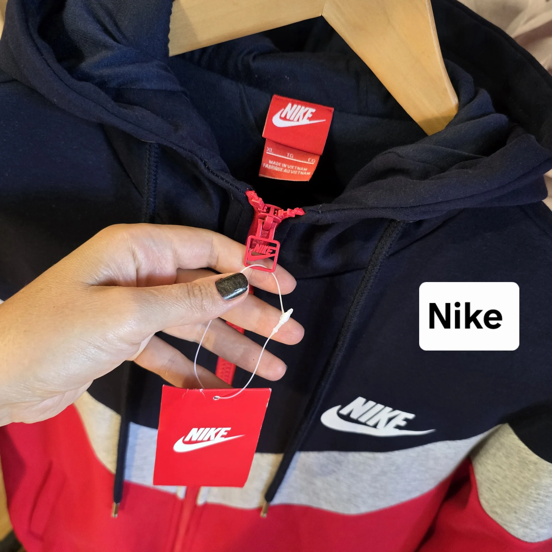 Мужская толстовка с молнией  Nike XL(44-46) - миниатюра 2