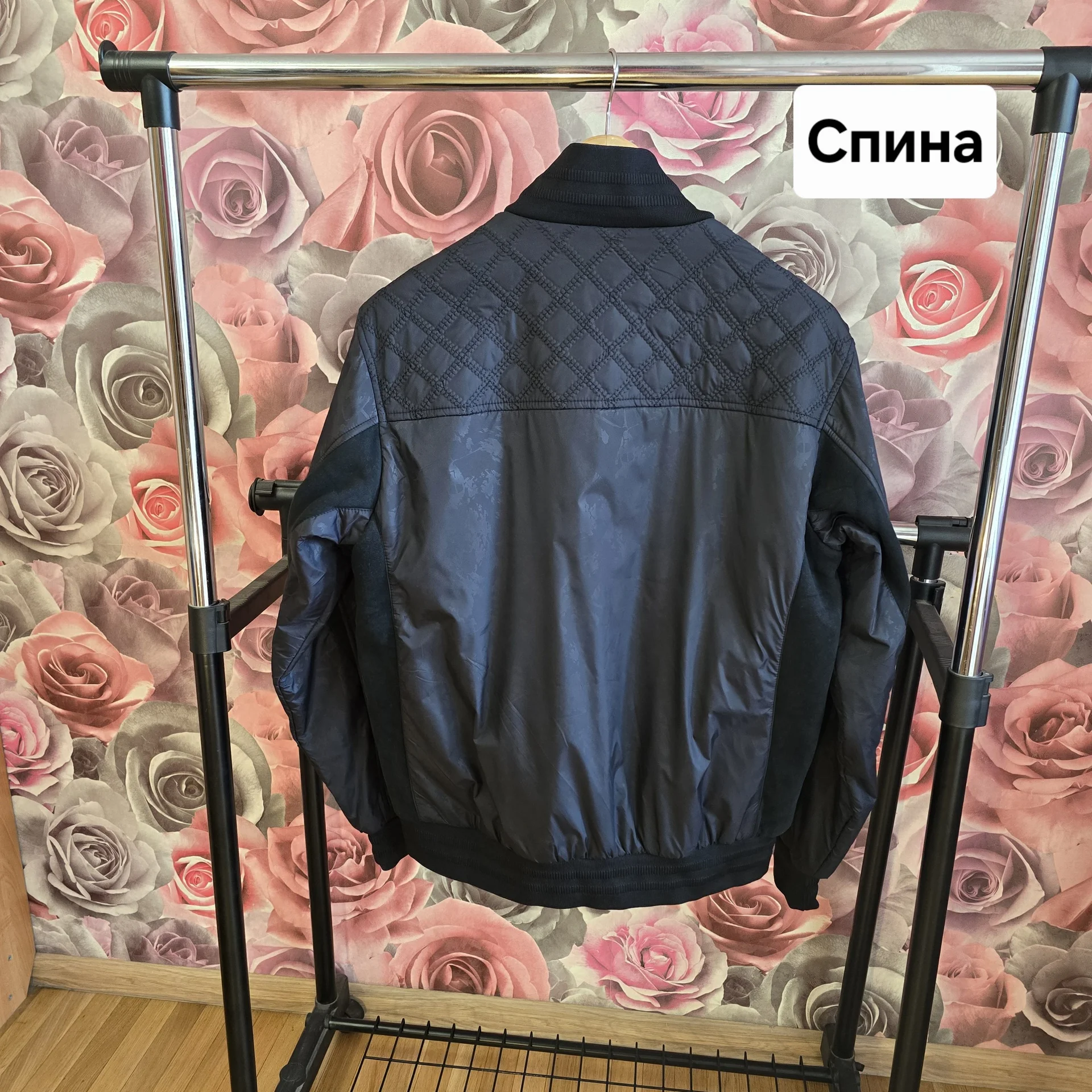 Мужская стёганая куртка Демисезон XL(50) - миниатюра 7