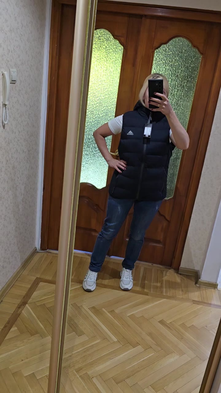 Женский жилет/безрукавка Adidas - видео 13