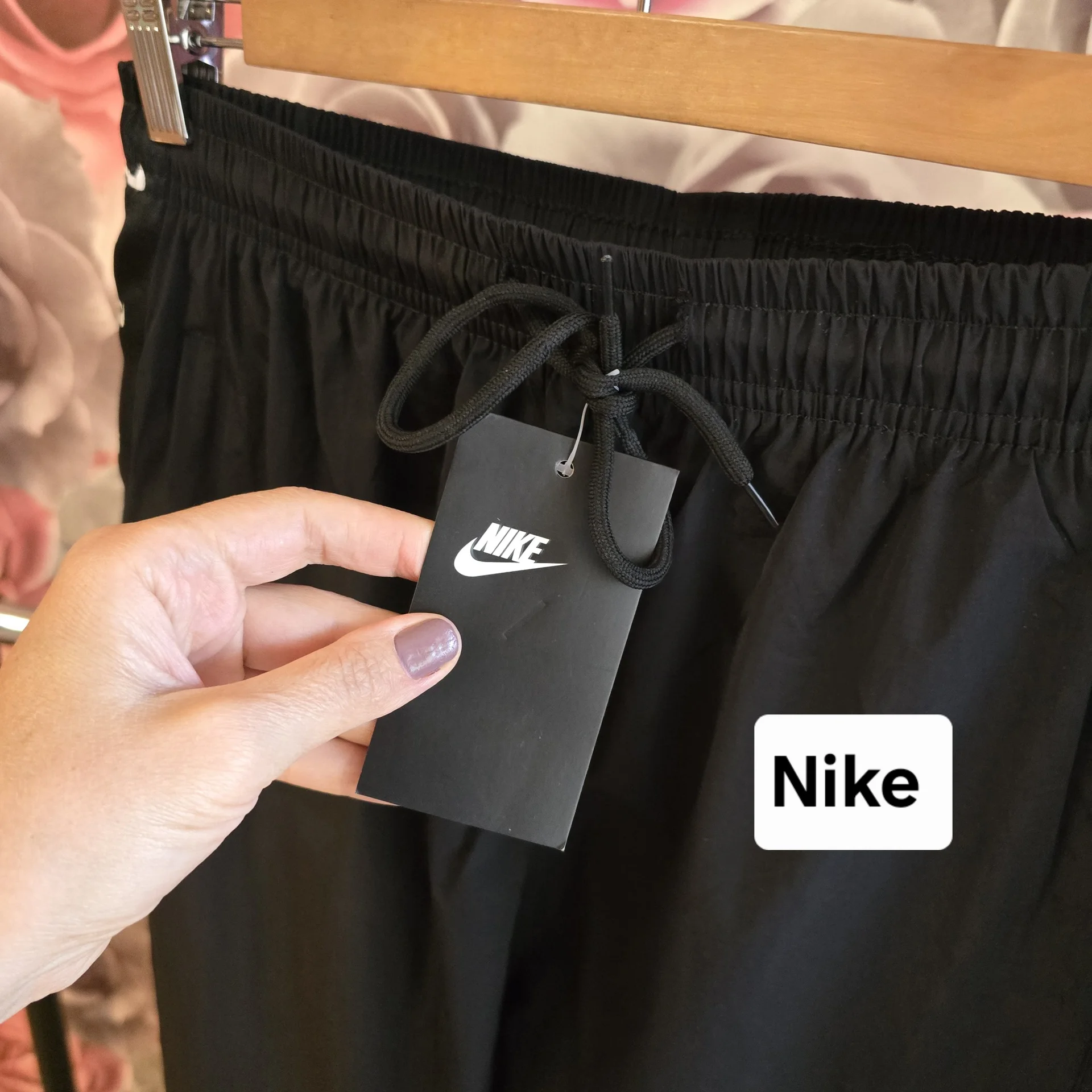 Женские штаны Nike плащевка Демисезон - миниатюра 4