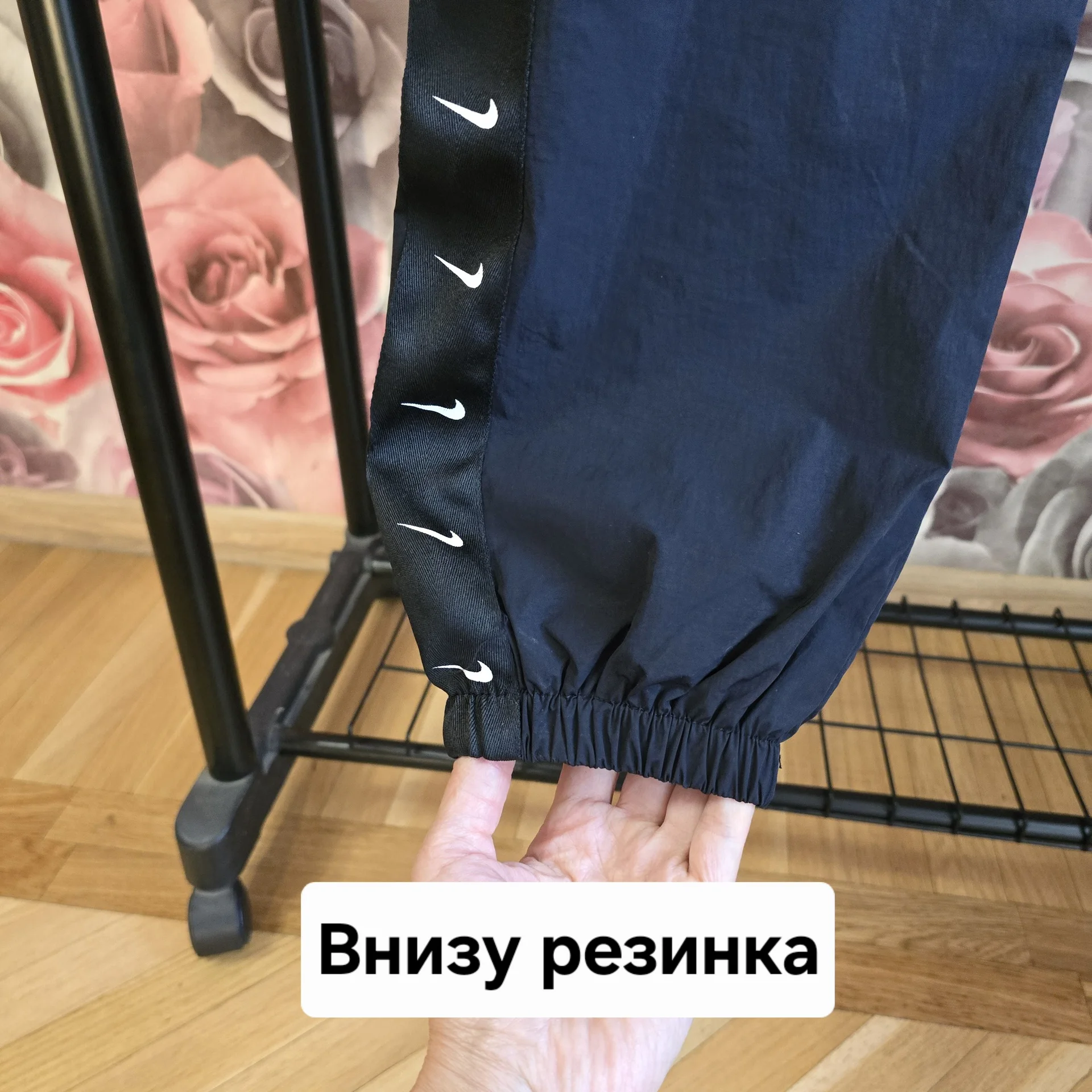 Женские штаны Nike плащевка Демисезон - миниатюра 8