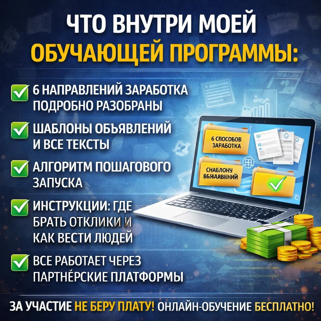Обучение заработку на партнерках (бесплатно) - миниатюра 5