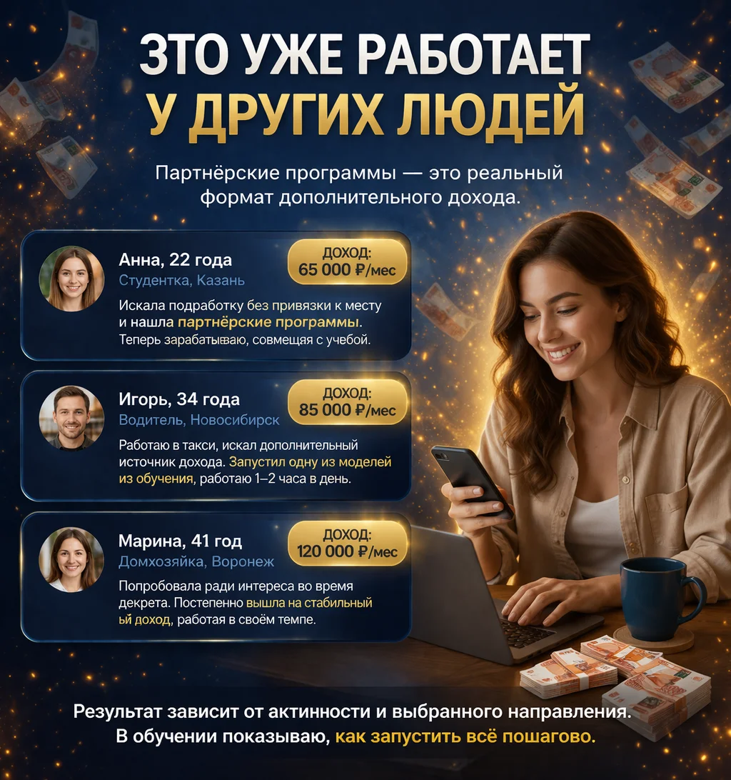 Обучение заработку на партнерках (бесплатно) - миниатюра 6