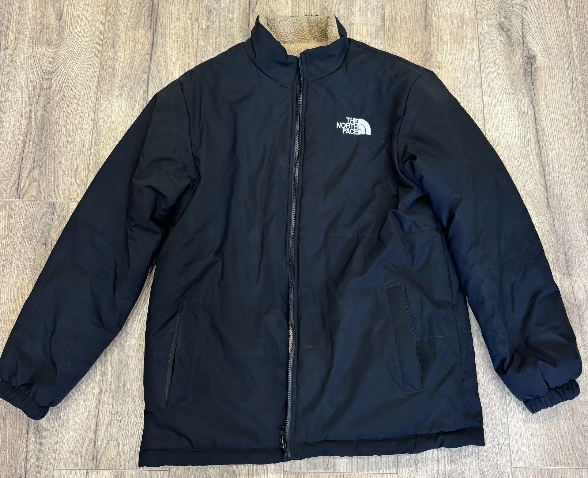 Курта the north face барашек двухсторонняя