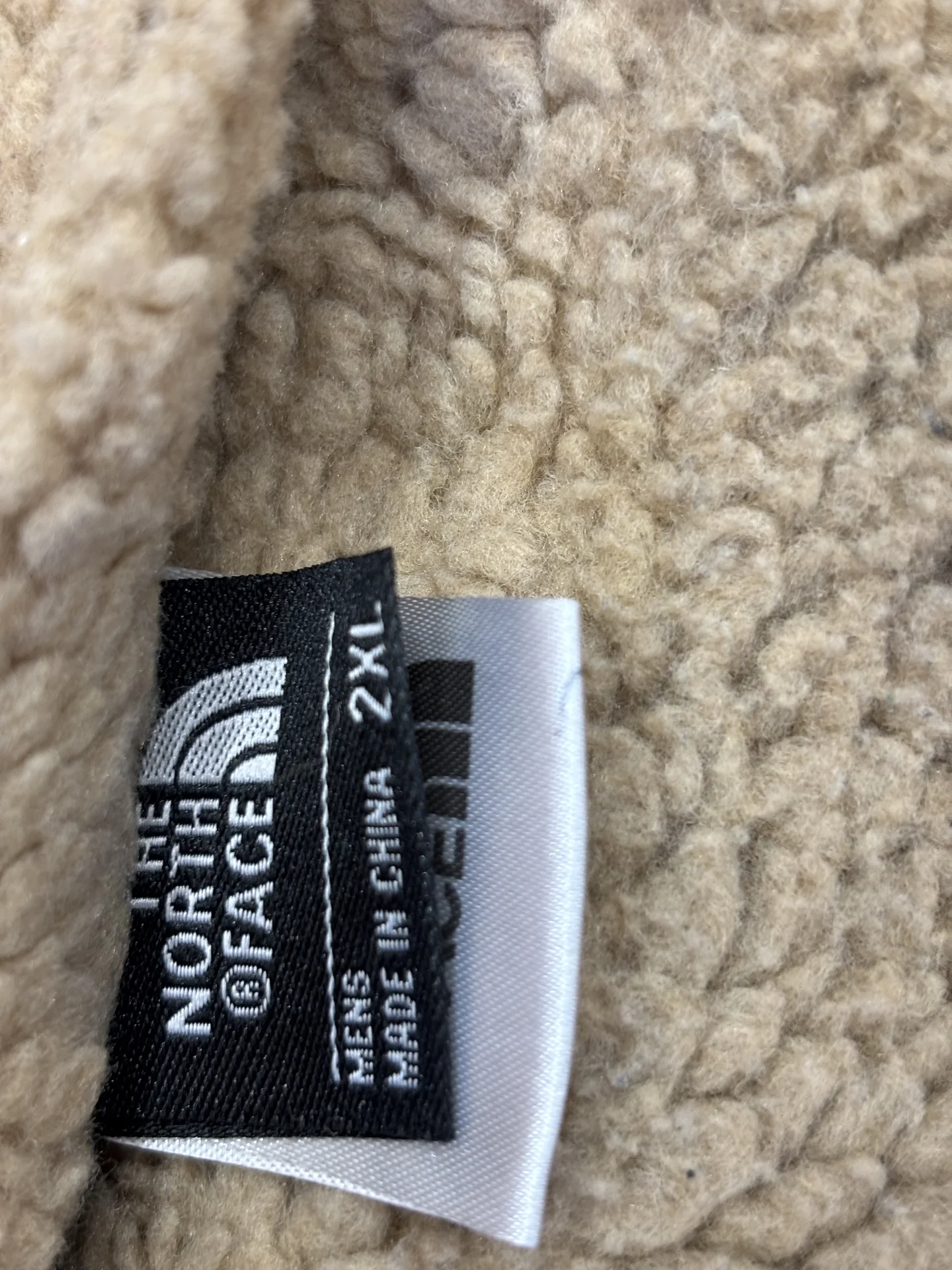 Курта the north face барашек двухсторонняя - миниатюра 4