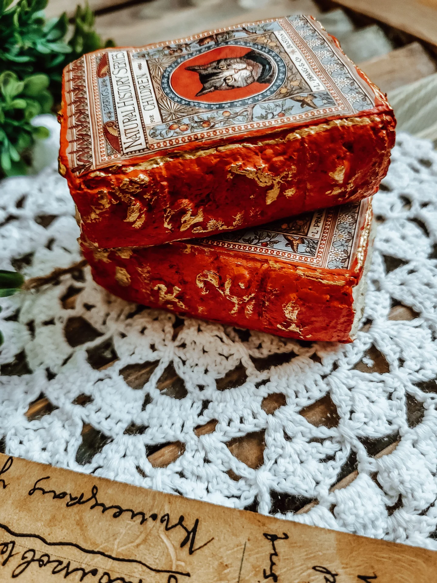 Декор книжка кот - миниатюра 2