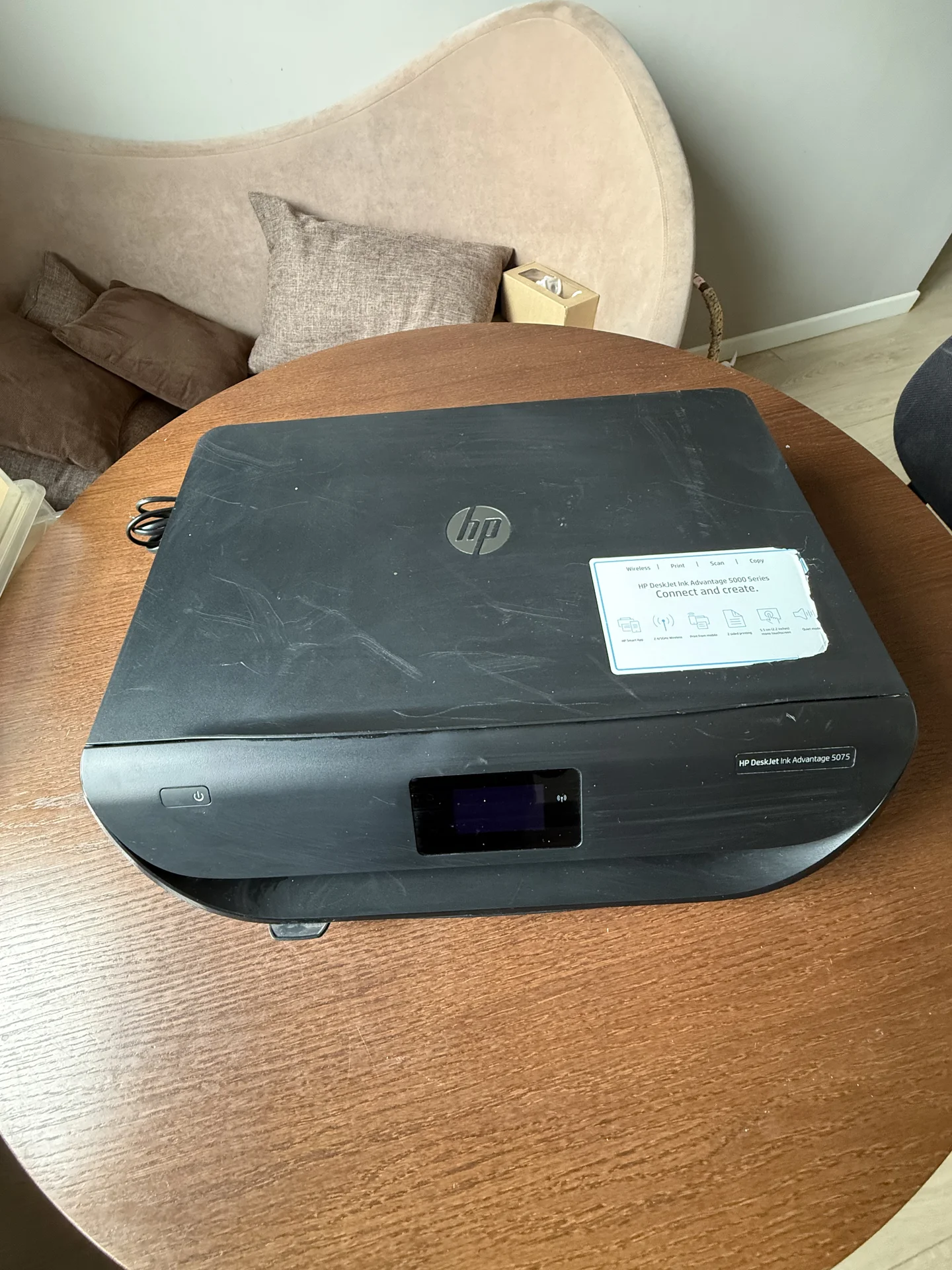 Принтер HP Deskjet Ink Advantage 5075 - изображение 1