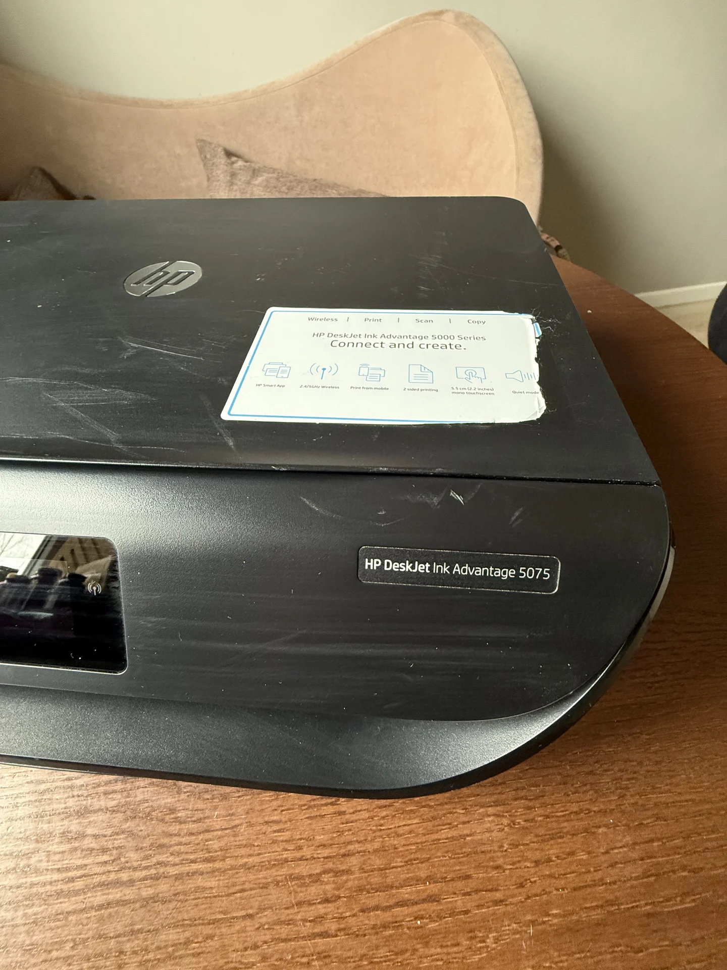 Принтер HP Deskjet Ink Advantage 5075 - миниатюра 5