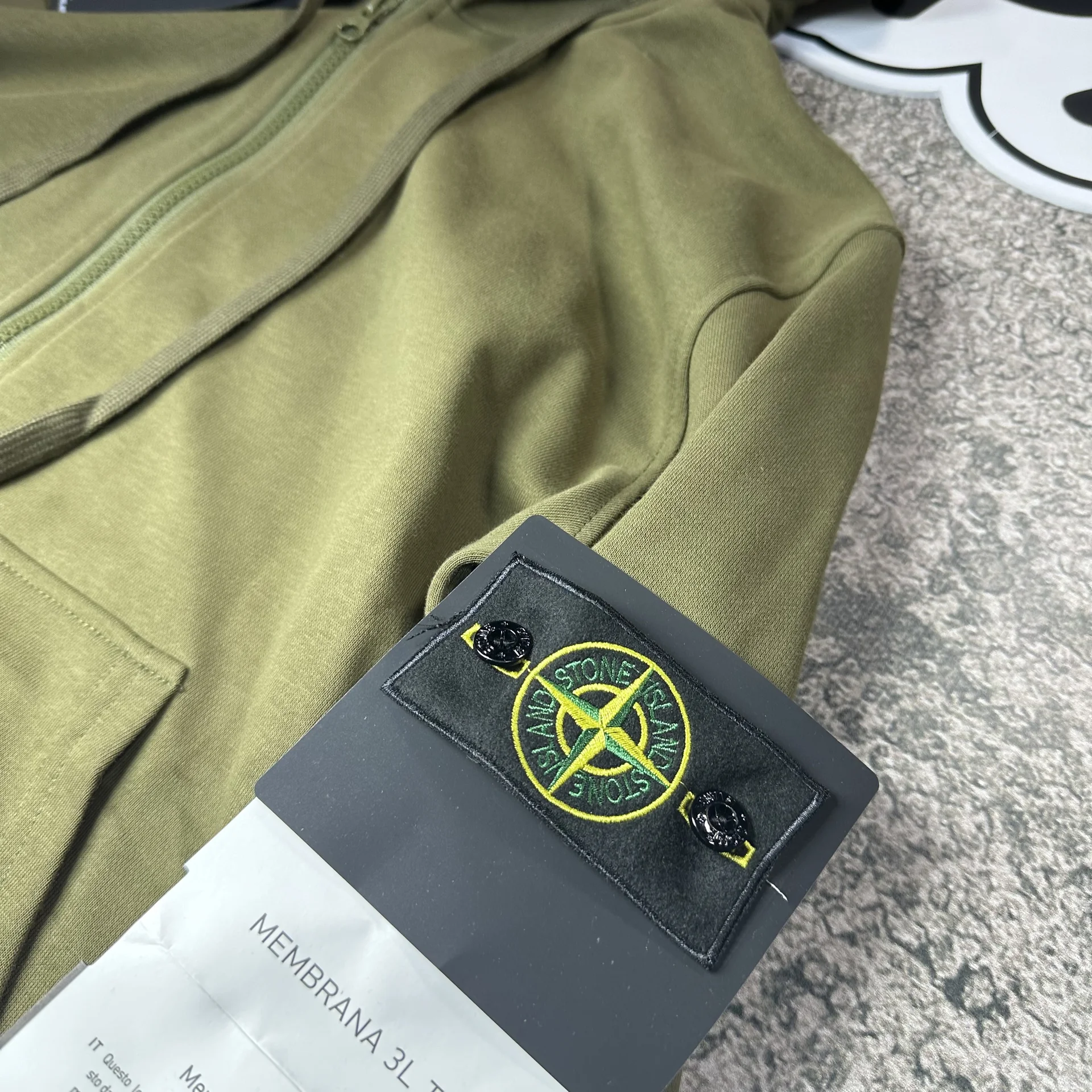 Зип худи Stone island - миниатюра 3
