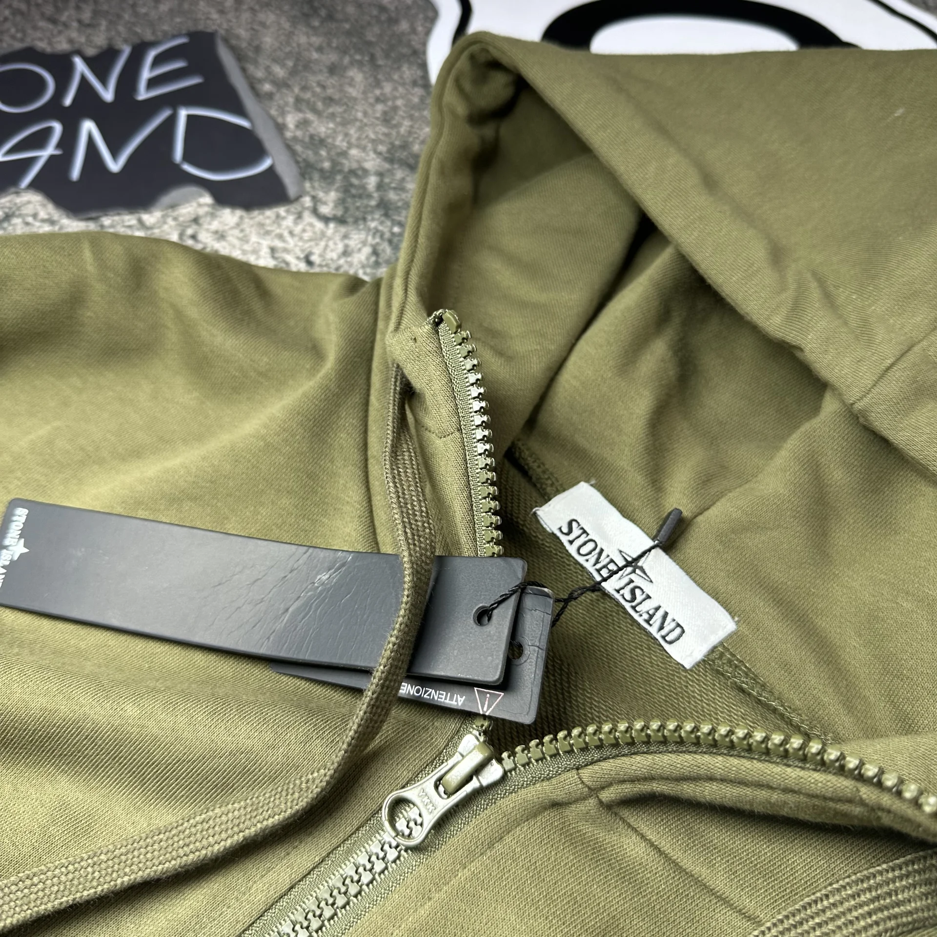 Зип худи Stone island - миниатюра 4