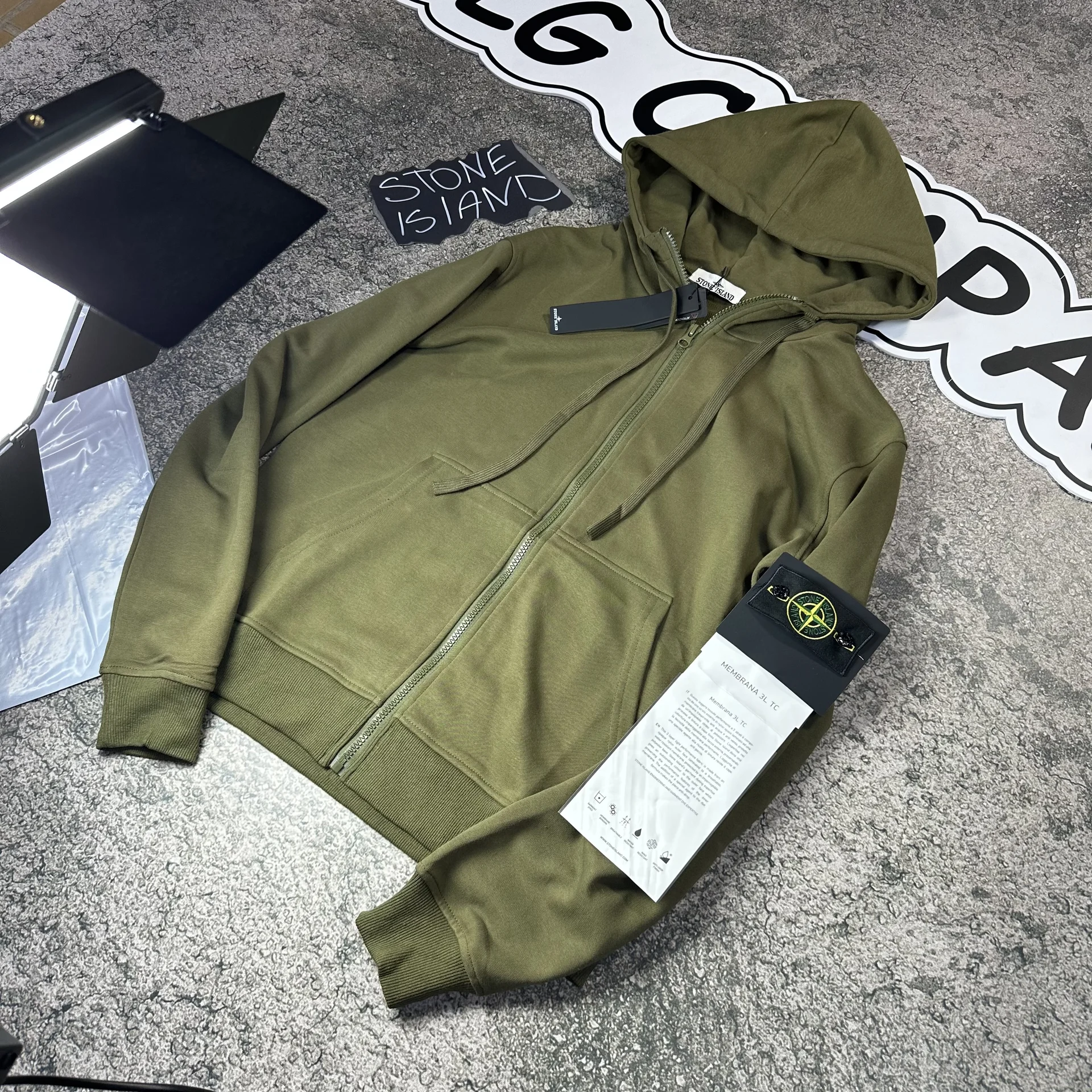 Зип худи Stone island - миниатюра 6