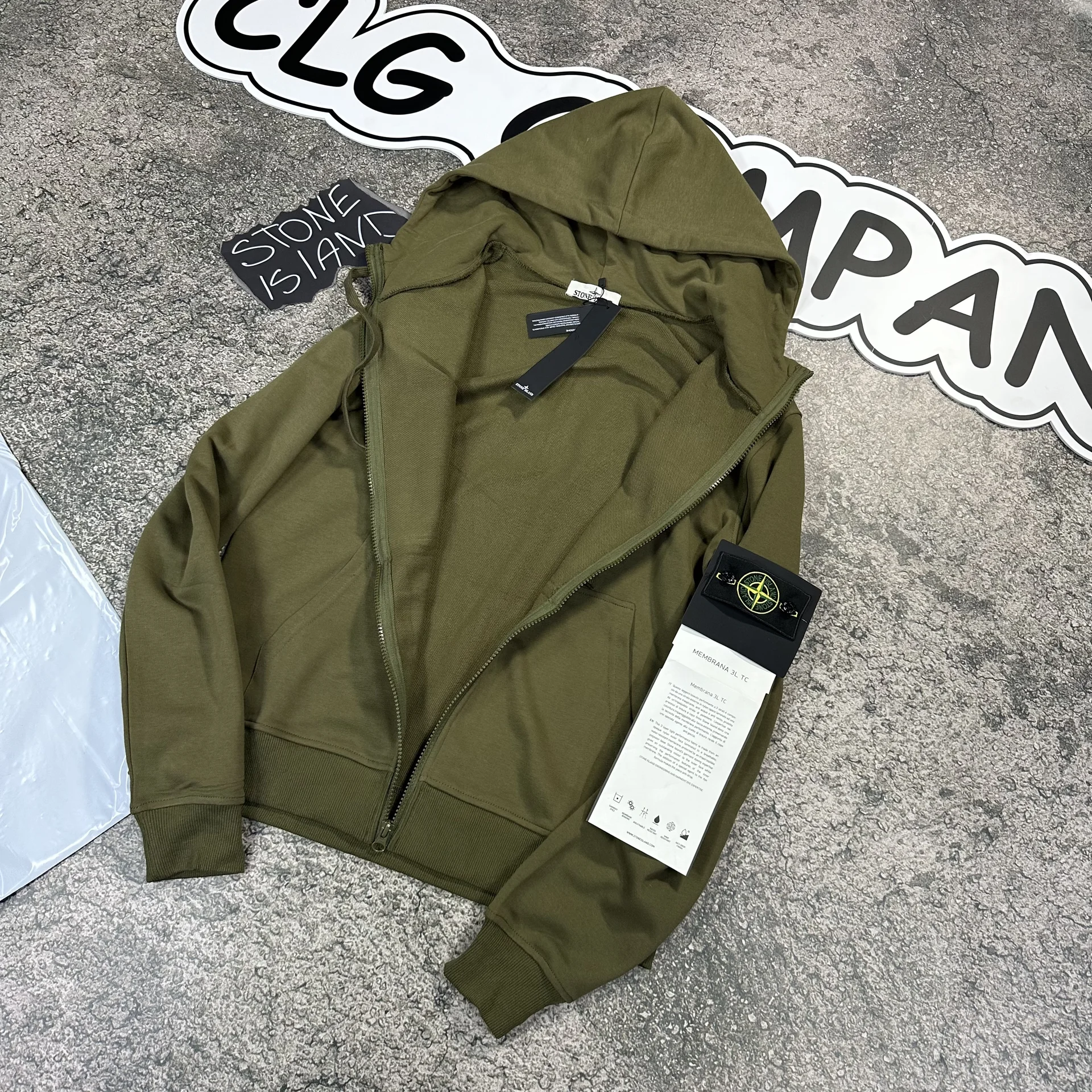 Зип худи Stone island - миниатюра 7
