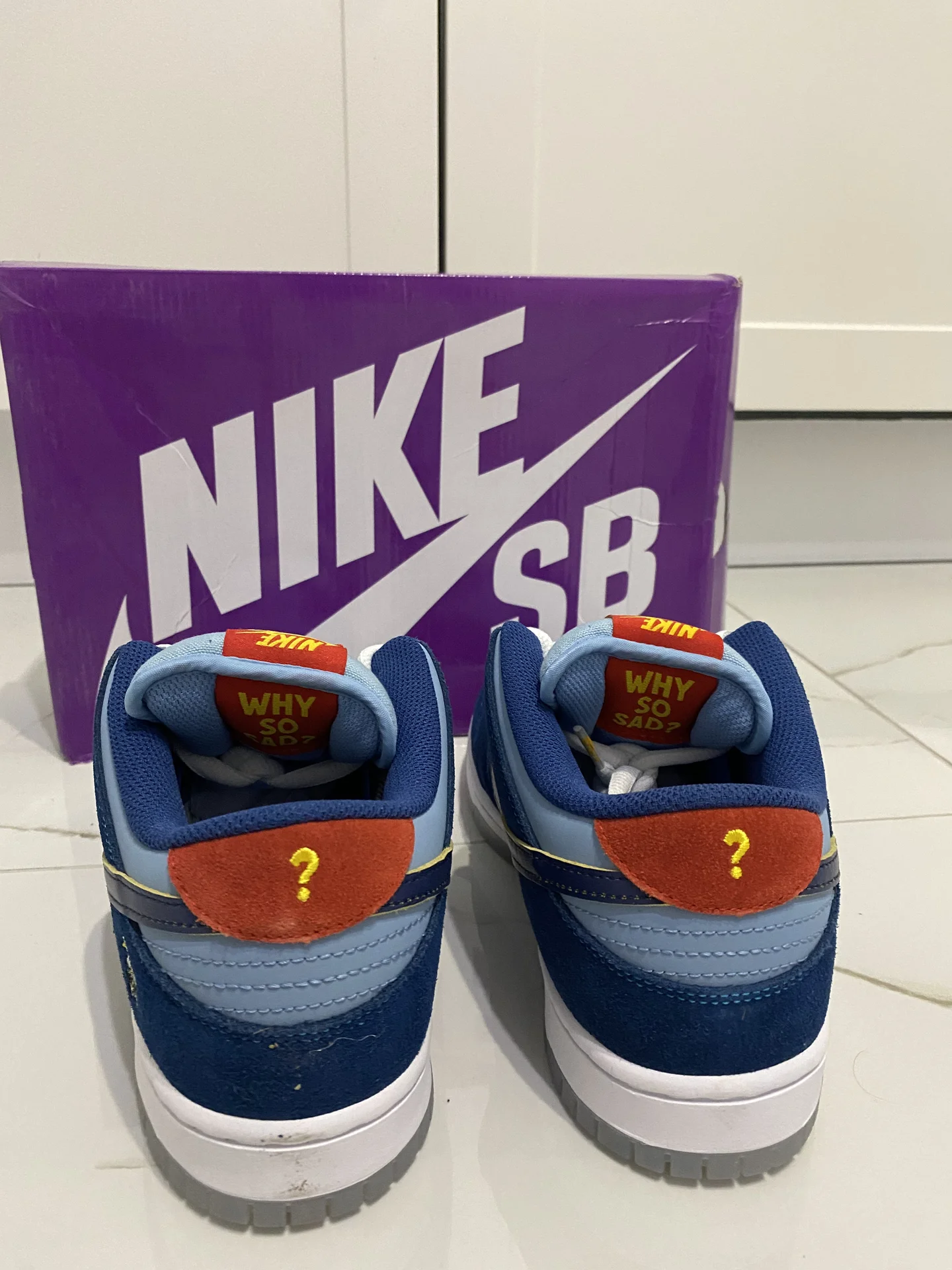 Nike SB Dunk low Why So Sad - миниатюра 6