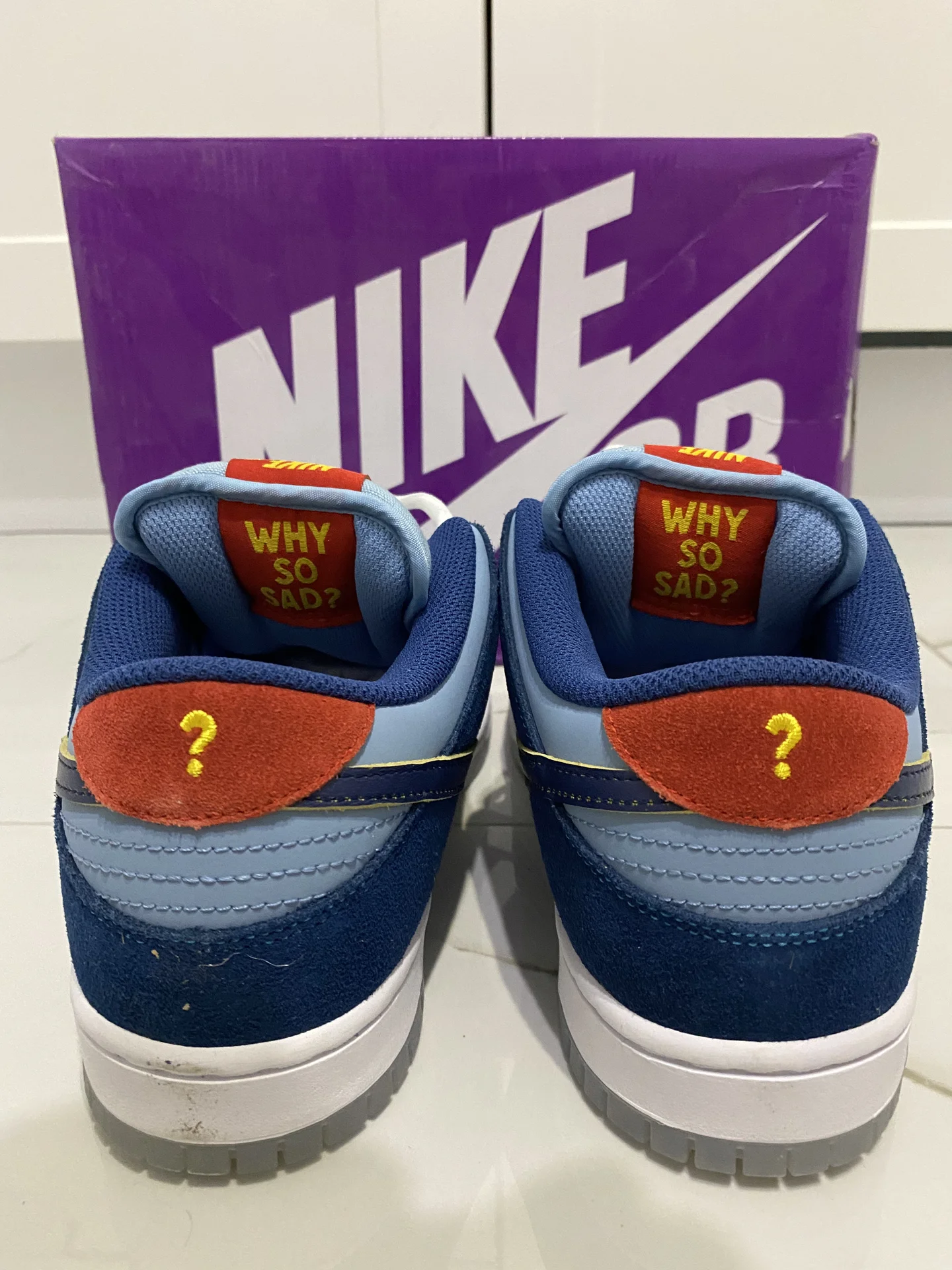 Nike SB Dunk low Why So Sad - миниатюра 8