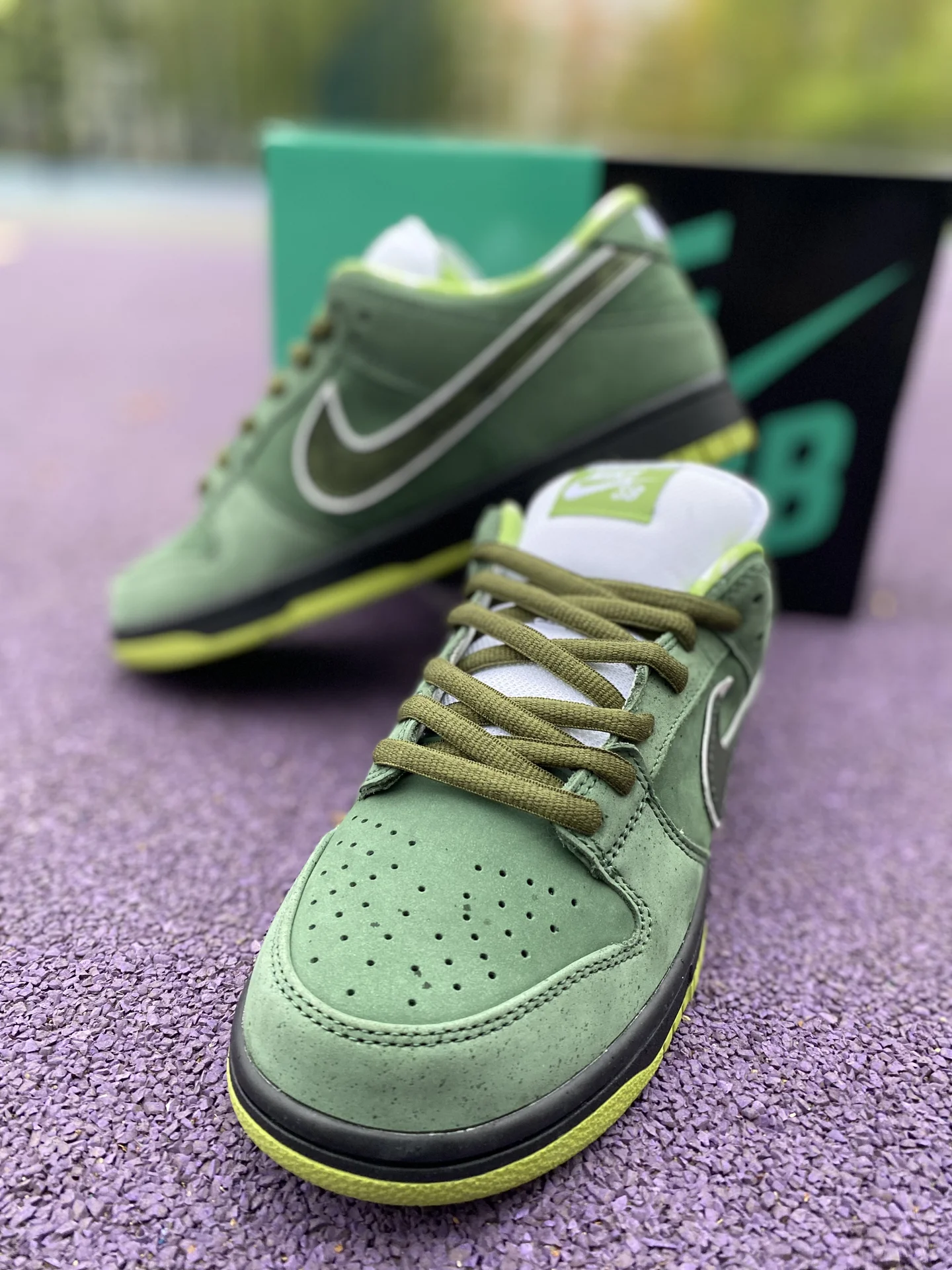 Nike SB Dunk low Green Lobster - миниатюра 5