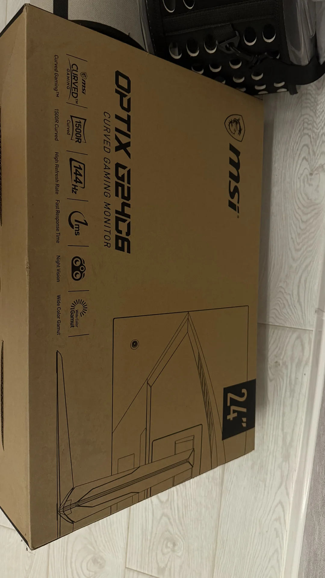 Игровой монитор новый MSI optix G24C6 24’ gaming