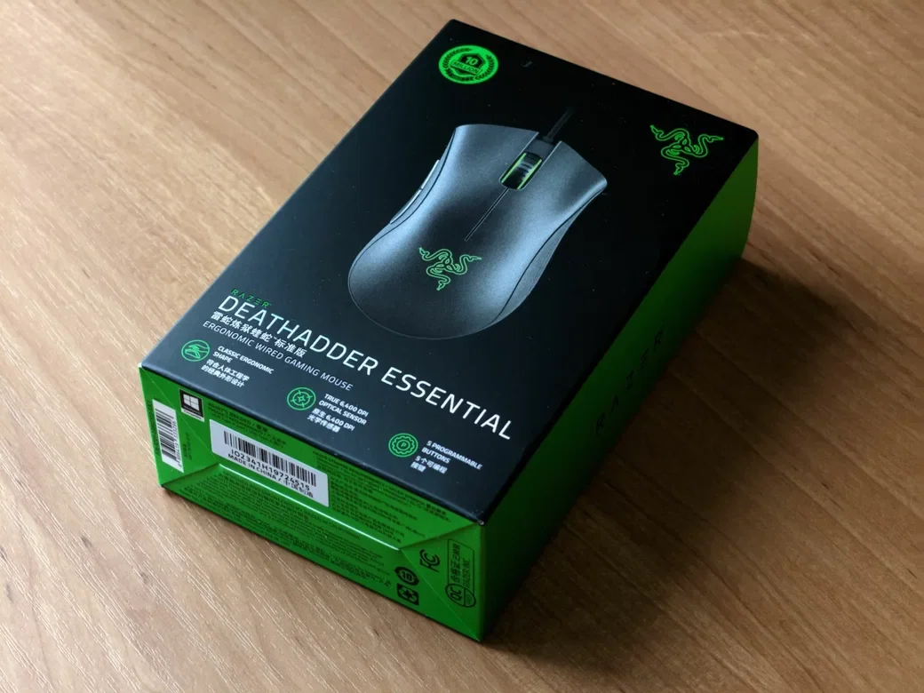 Игровая мышь новая Razer DeathAdder Essential RZ01 - изображение 1