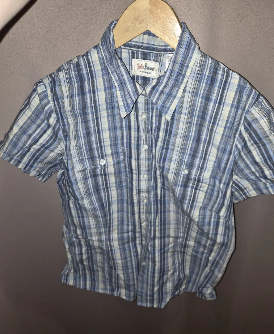 Рубашка хлопок 48р (L) Bonprix, клетка - миниатюра 8