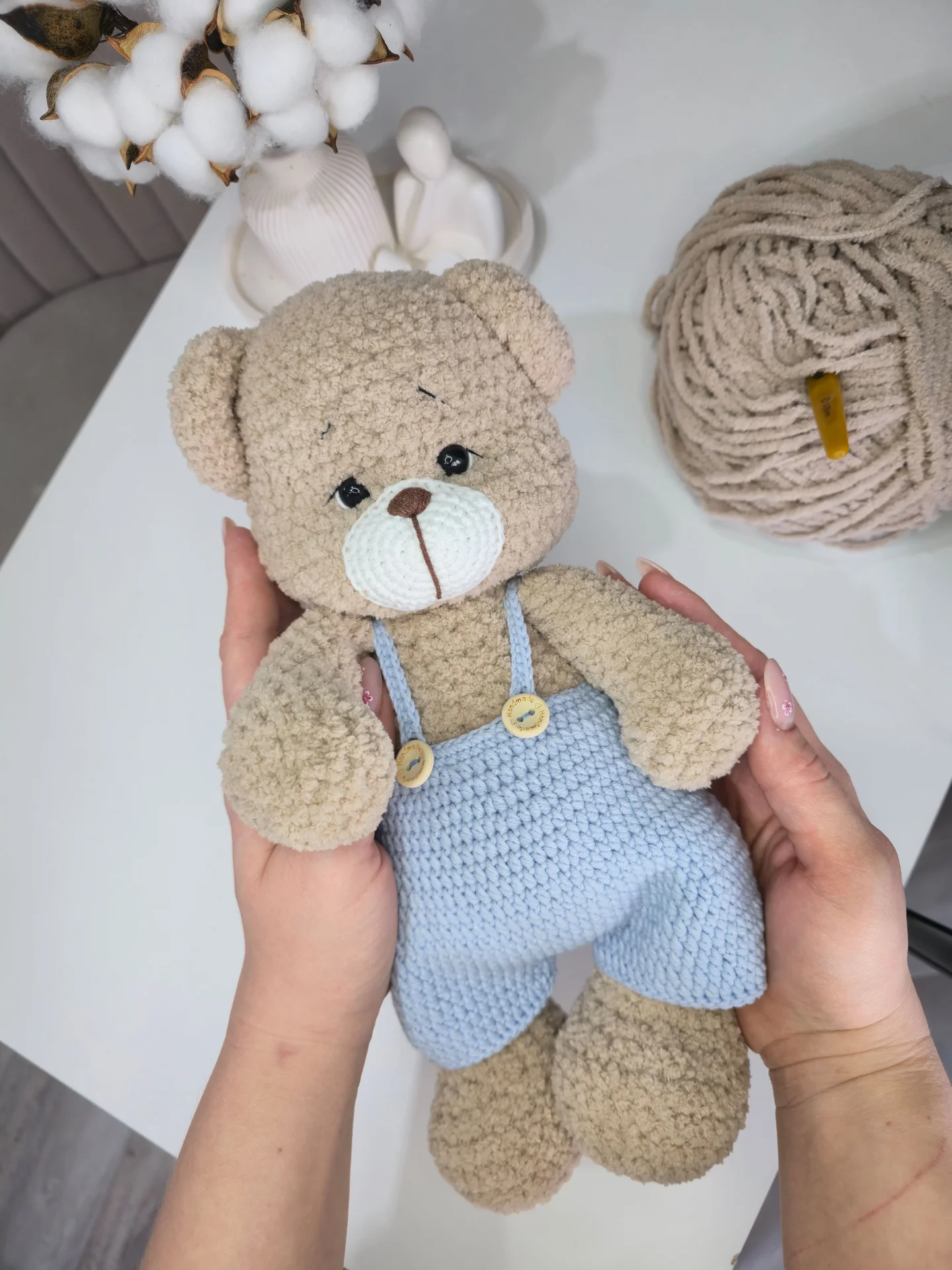 Вязаные игрушки ручной работы - миниатюра 2