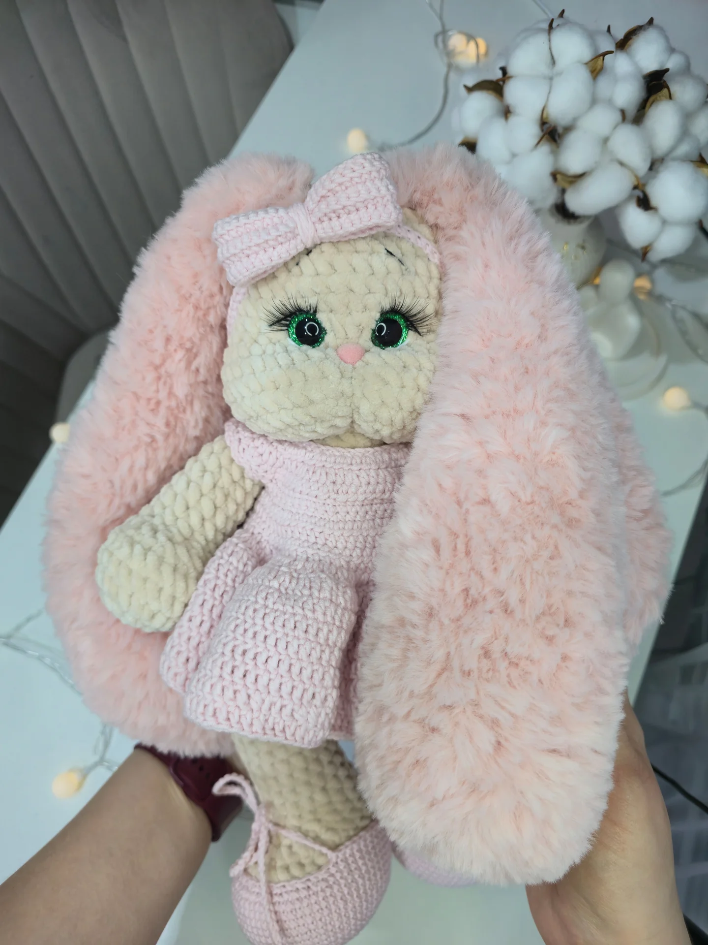 Вязаные игрушки ручной работы - миниатюра 4