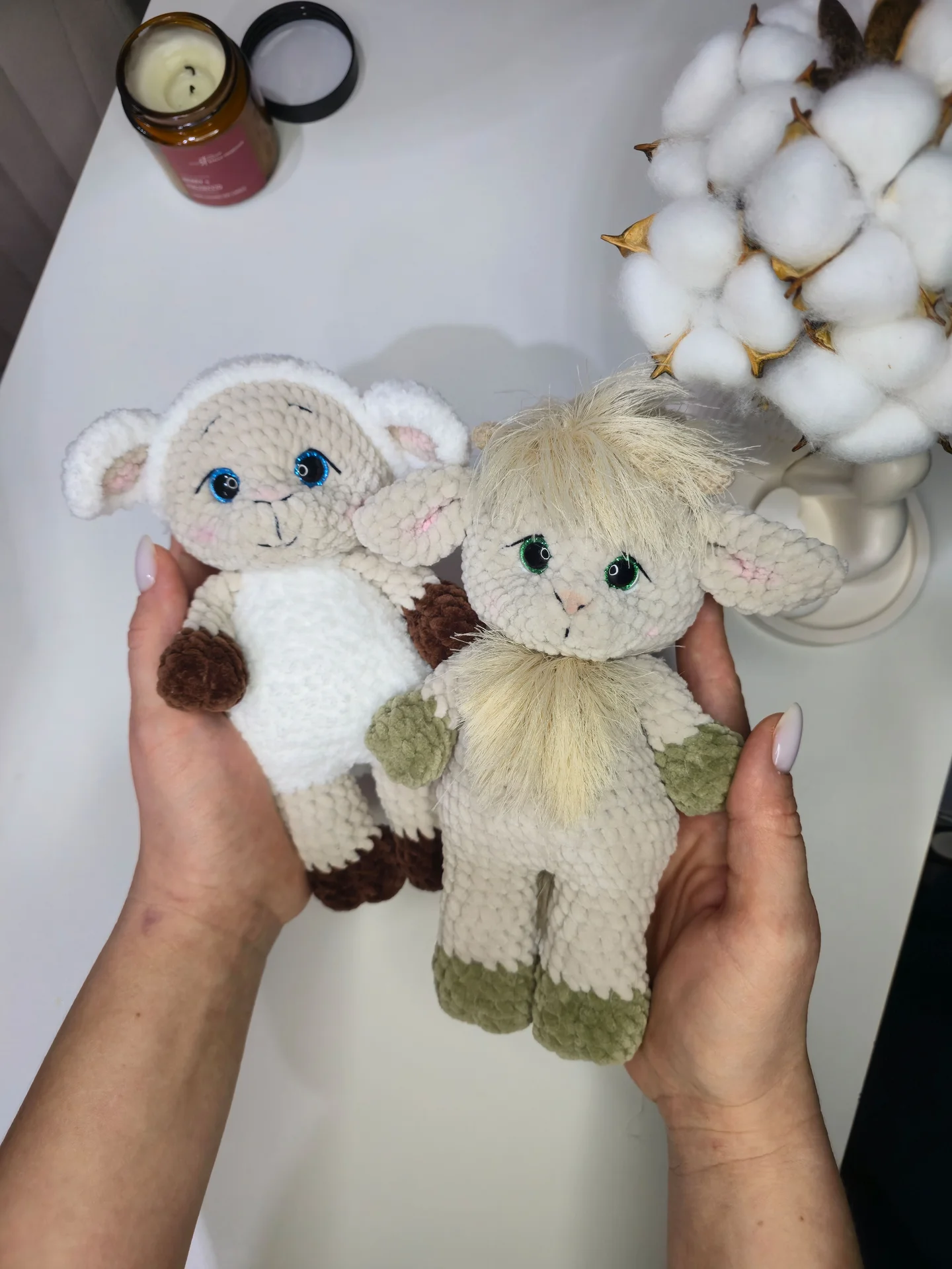 Вязаные игрушки ручной работы - миниатюра 12