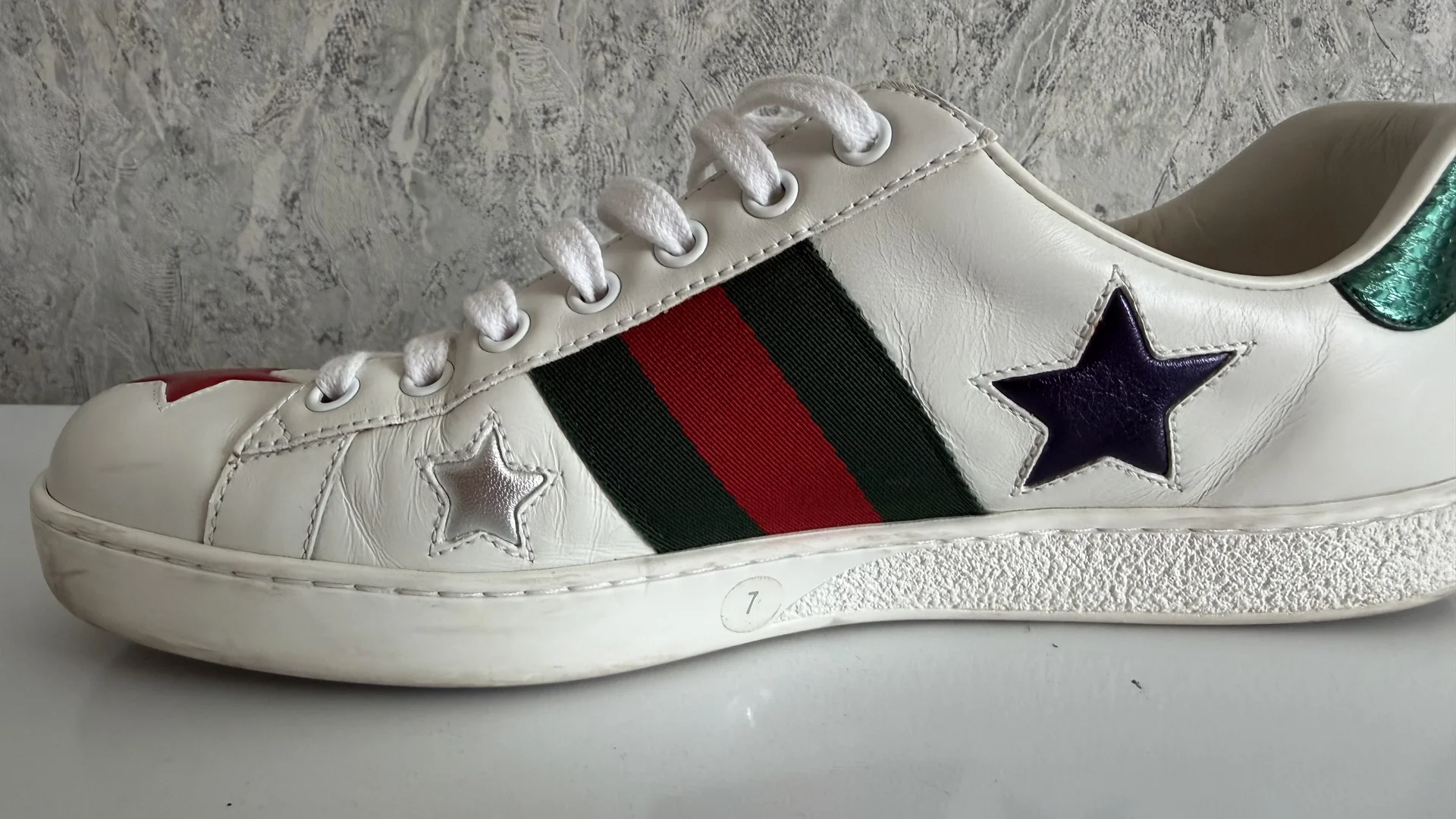 Кроссовки Gucci Wmns Ace 'Stars' - миниатюра 5