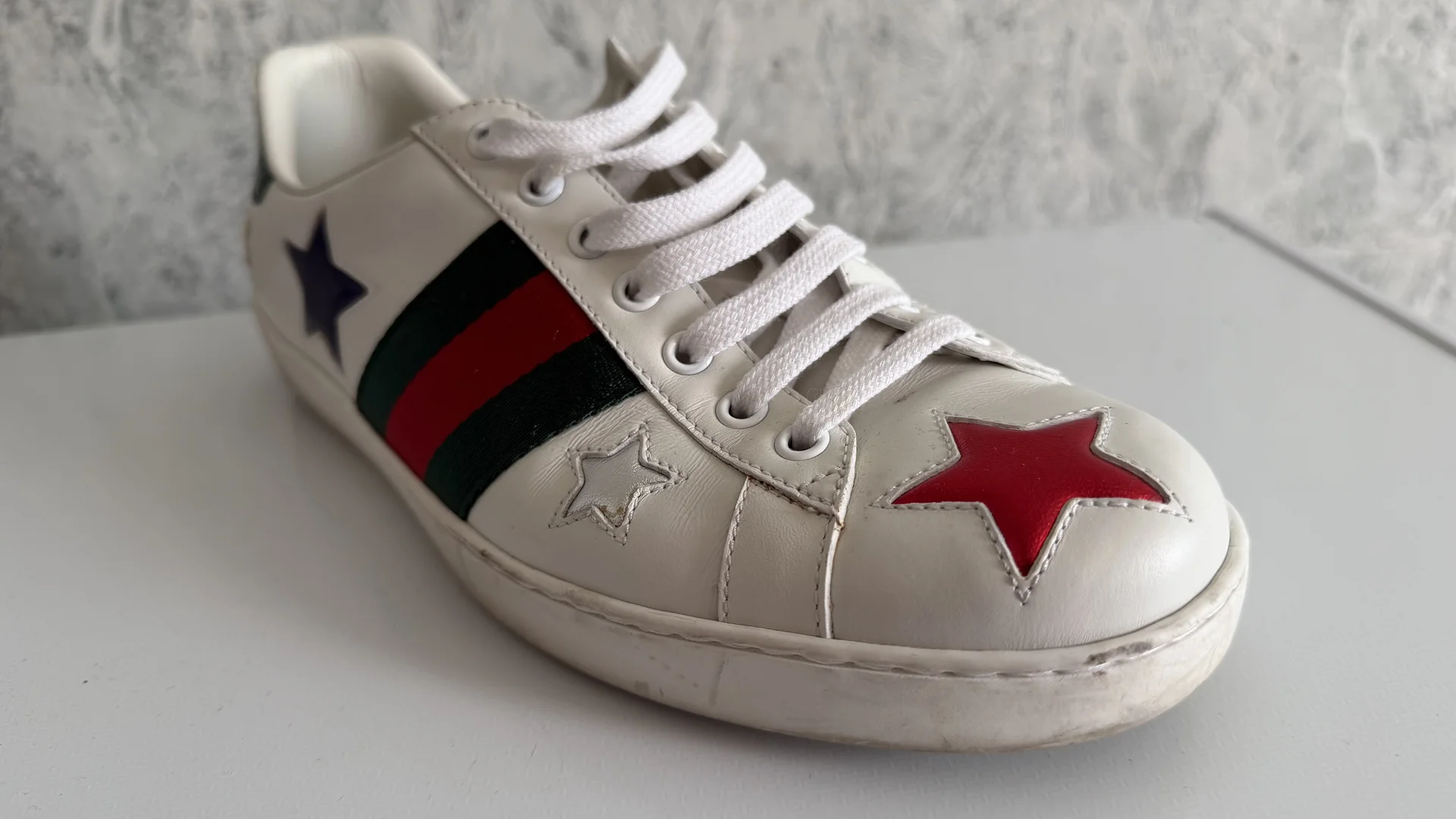 Кроссовки Gucci Wmns Ace 'Stars' - миниатюра 6