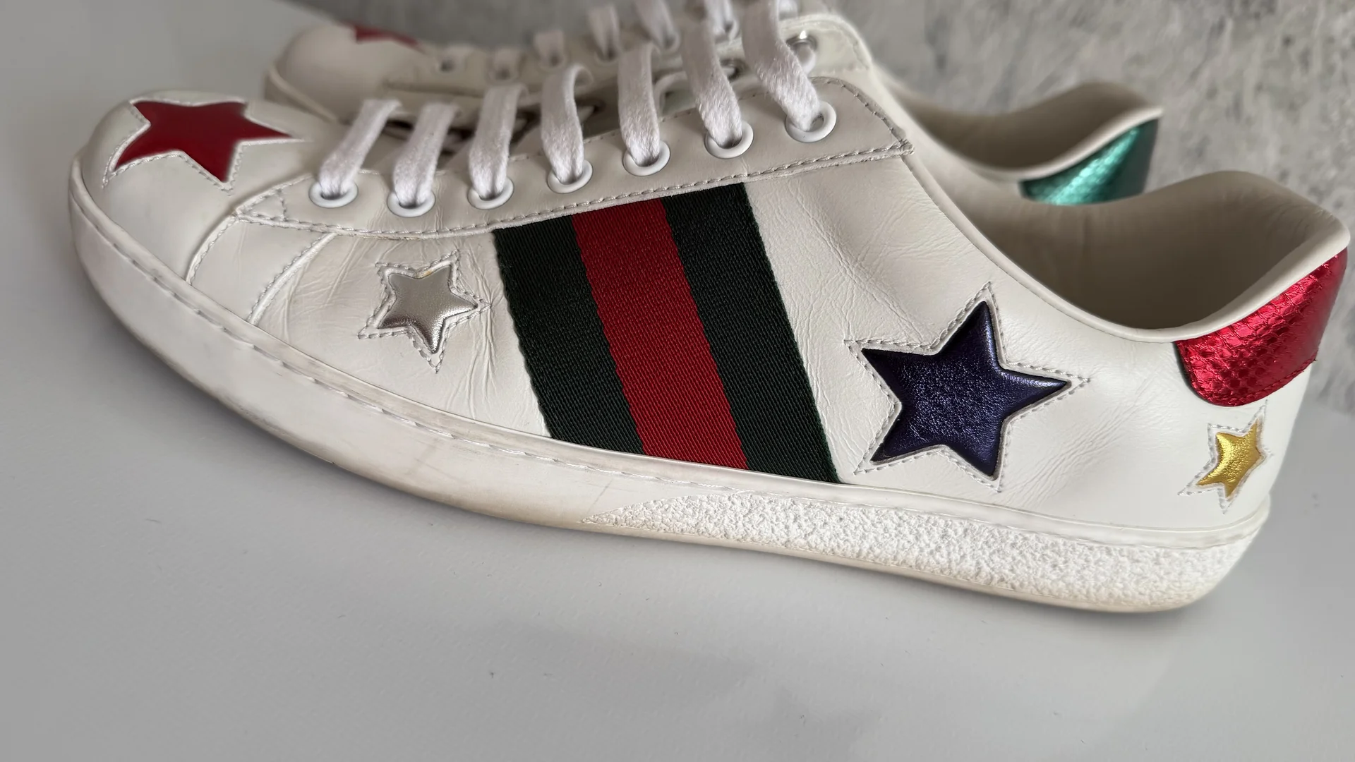 Кроссовки Gucci Wmns Ace 'Stars' - миниатюра 9