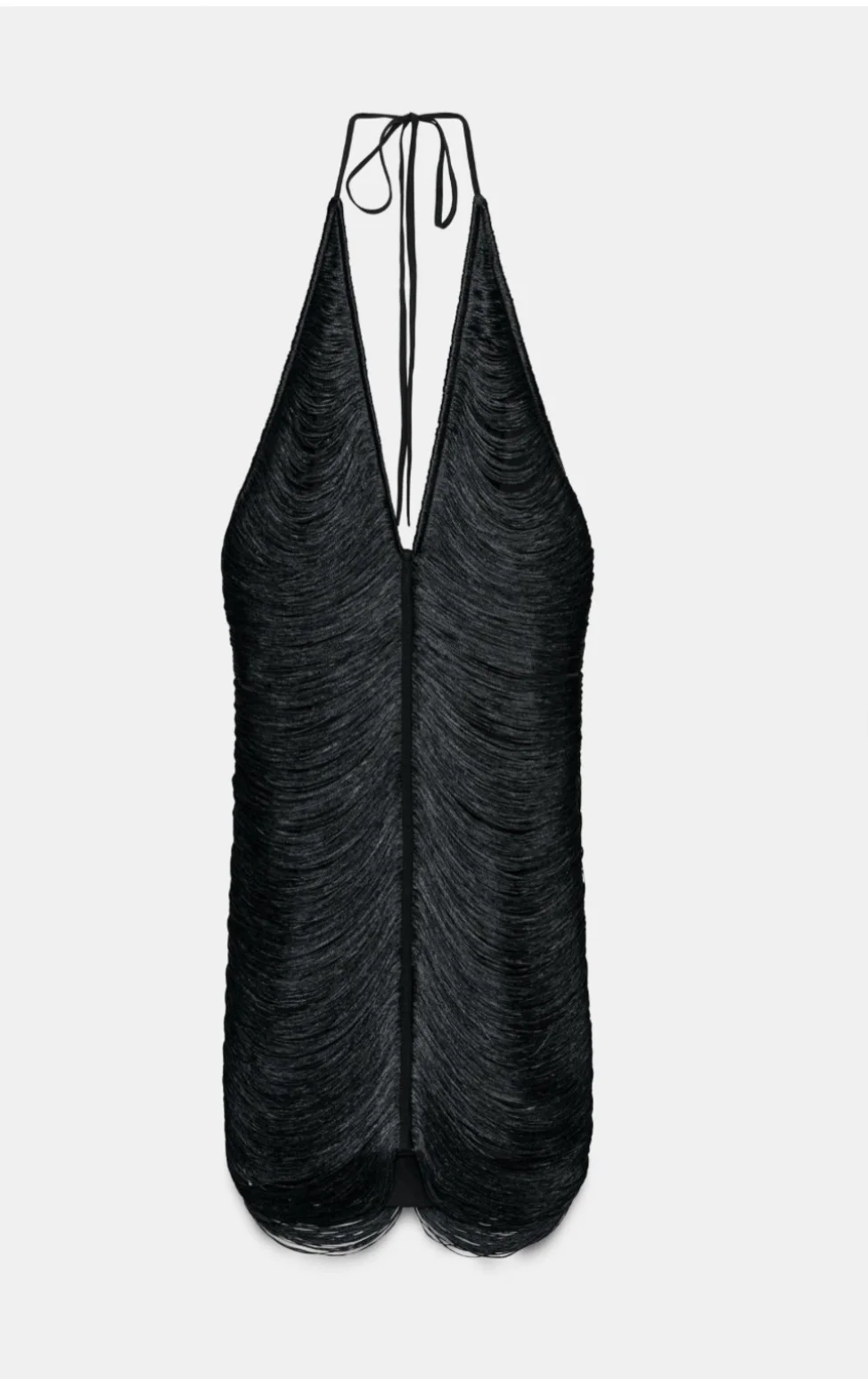 Платье Zara с бахромой,новое с биркой - миниатюра 6