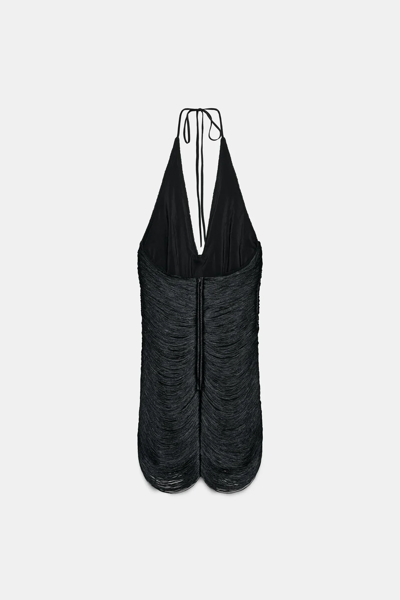 Платье Zara с бахромой,новое с биркой - миниатюра 7