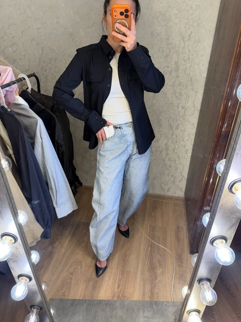 Zara Рубашка из 100% шерсти,новая с биркой - миниатюра 2