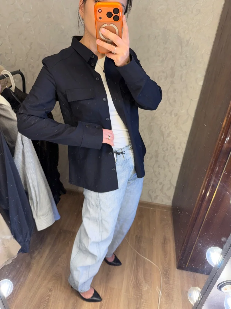 Zara Рубашка из 100% шерсти,новая с биркой - миниатюра 3