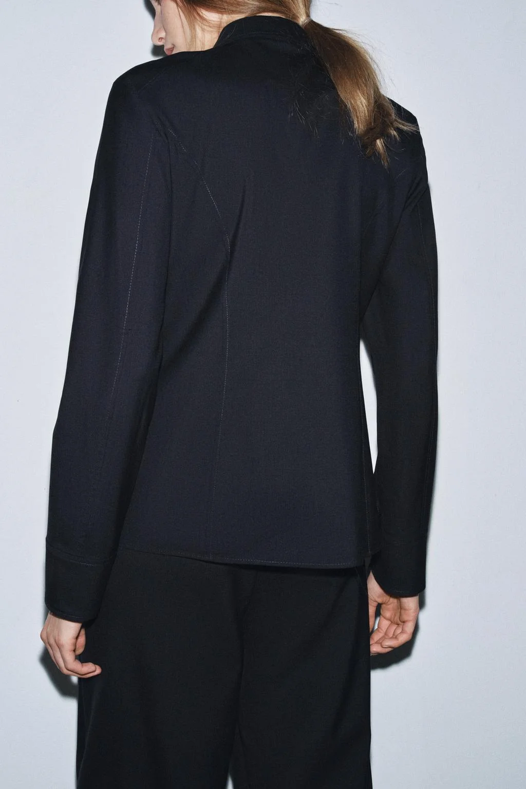 Zara Рубашка из 100% шерсти,новая с биркой - миниатюра 7