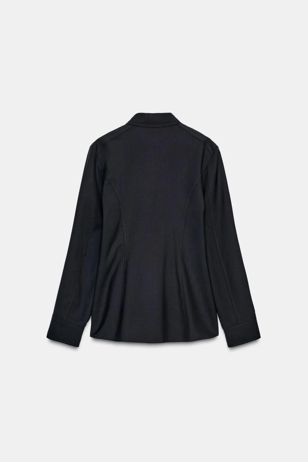 Zara Рубашка из 100% шерсти,новая с биркой - миниатюра 10