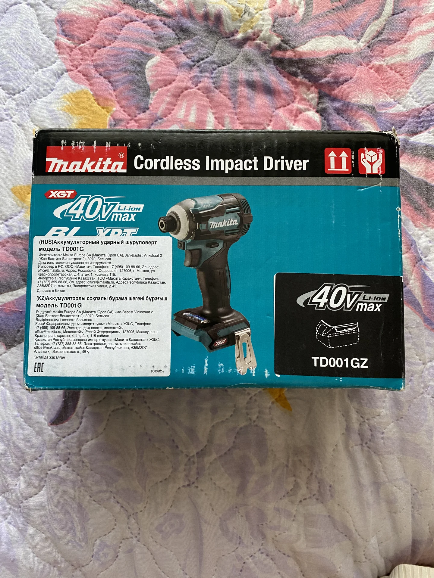 Шуруповерт ударный makita TD001G новый - миниатюра 6